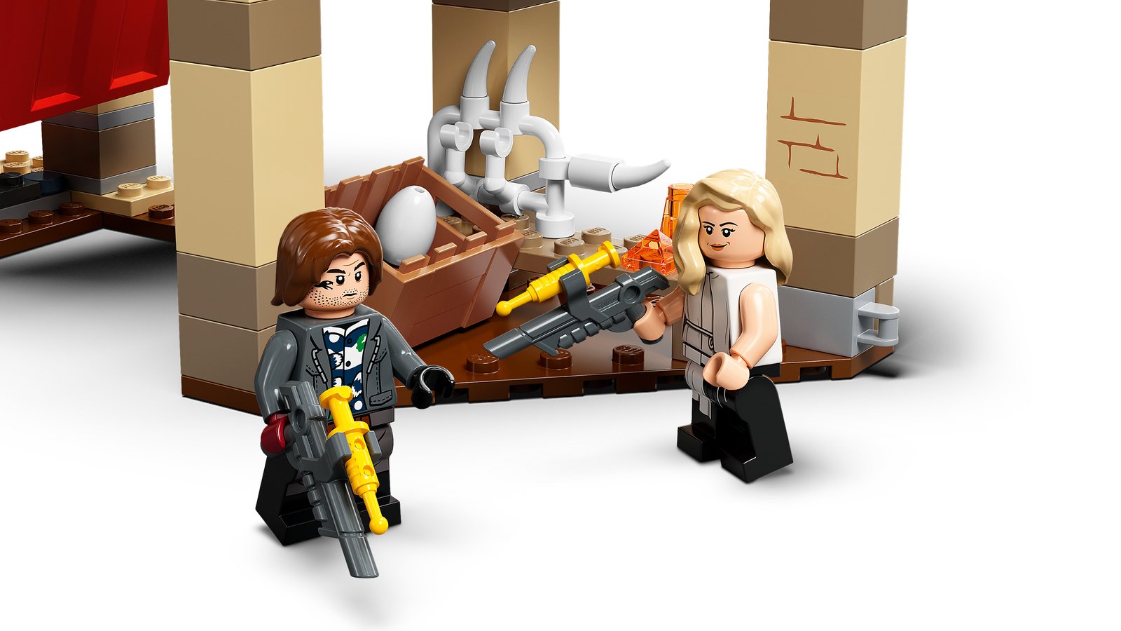 LEGO T. rex & Atrociraptor Dinosaur Breakout — Official LEGO gallery 4 of 4 — LEGO set 76948