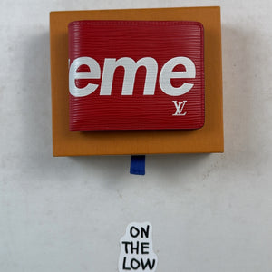 Louis Vuitton x Supreme Slender Wallet Epi Red (USED) — Drive 1_kZ4niKazN5g0YNOjsAEH_wv_sEF0cjt — photo 2