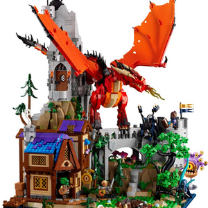 Dungeons & Dragons: Red Dragon’s Tale — LEGO set 21348 stock image