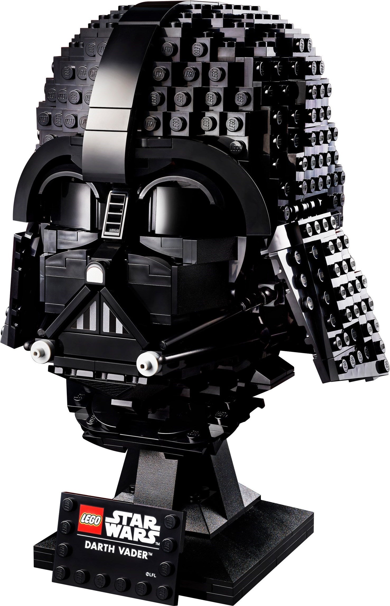 Darth Vader™ Helmet — LEGO set 75304 stock image