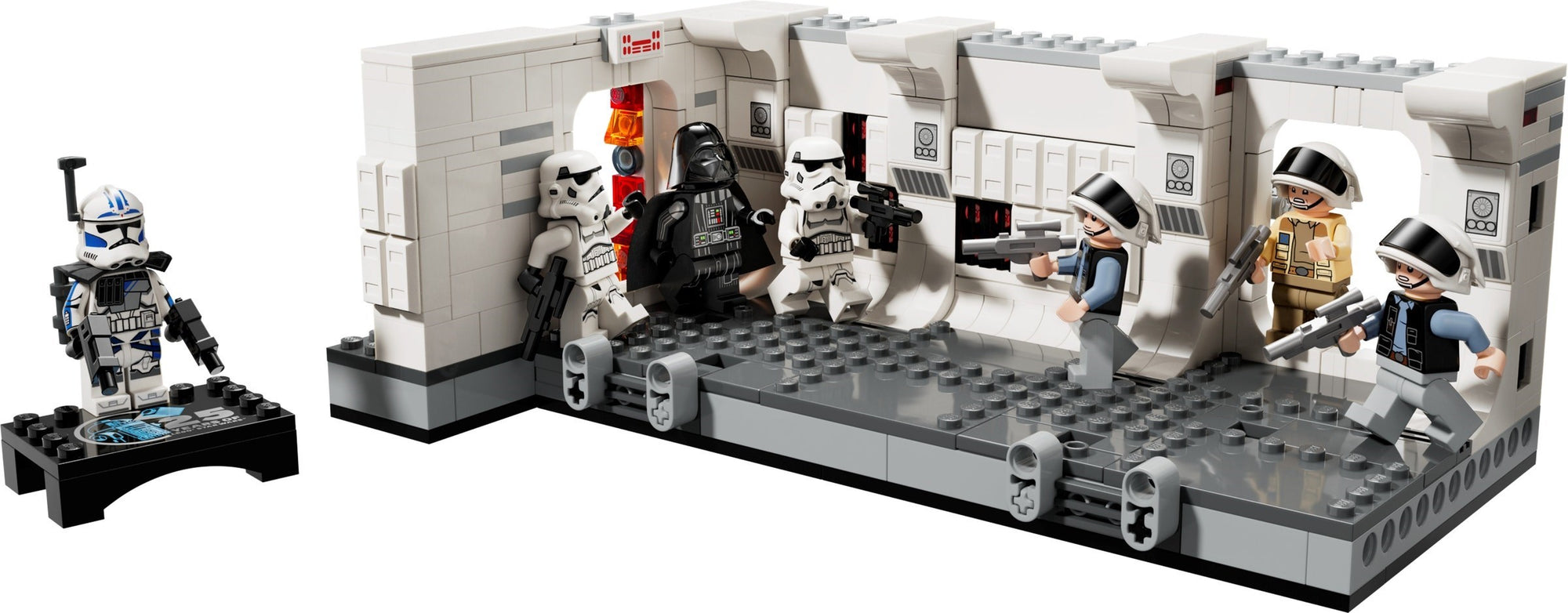 Boarding the Tantive IV™ — LEGO set 75387 stock image
