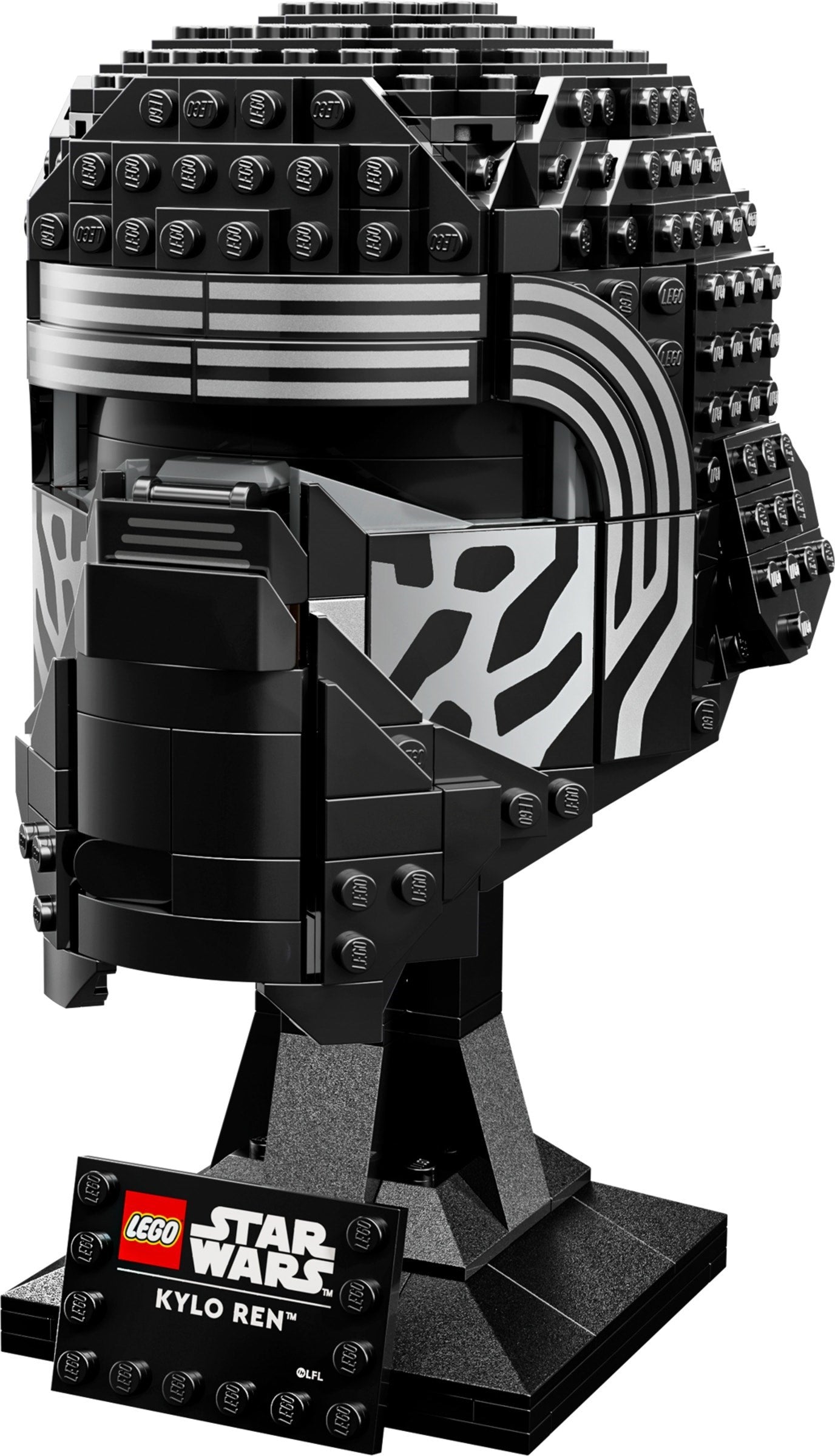 Kylo Ren™ Helmet — LEGO set 75415 stock image