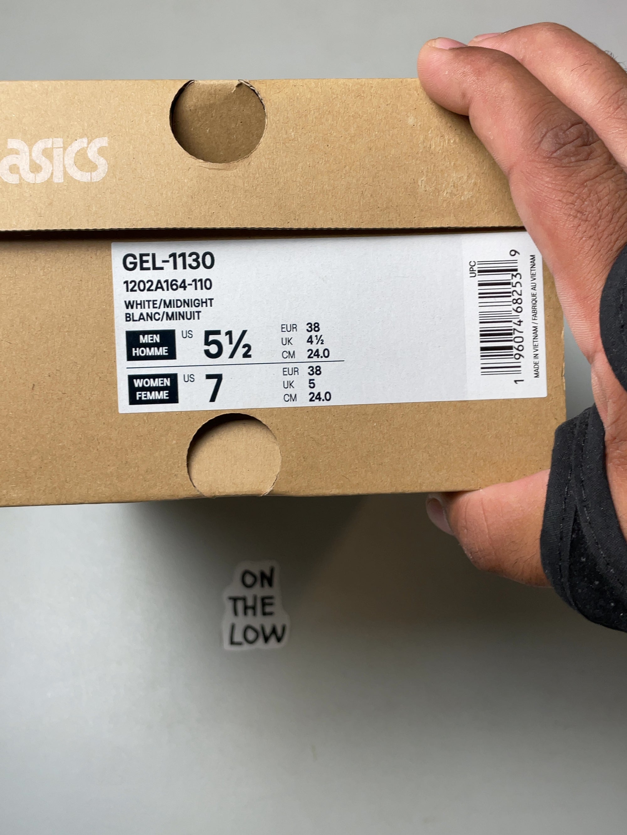 ASICS Gel-1130 White Midnight (Women's)