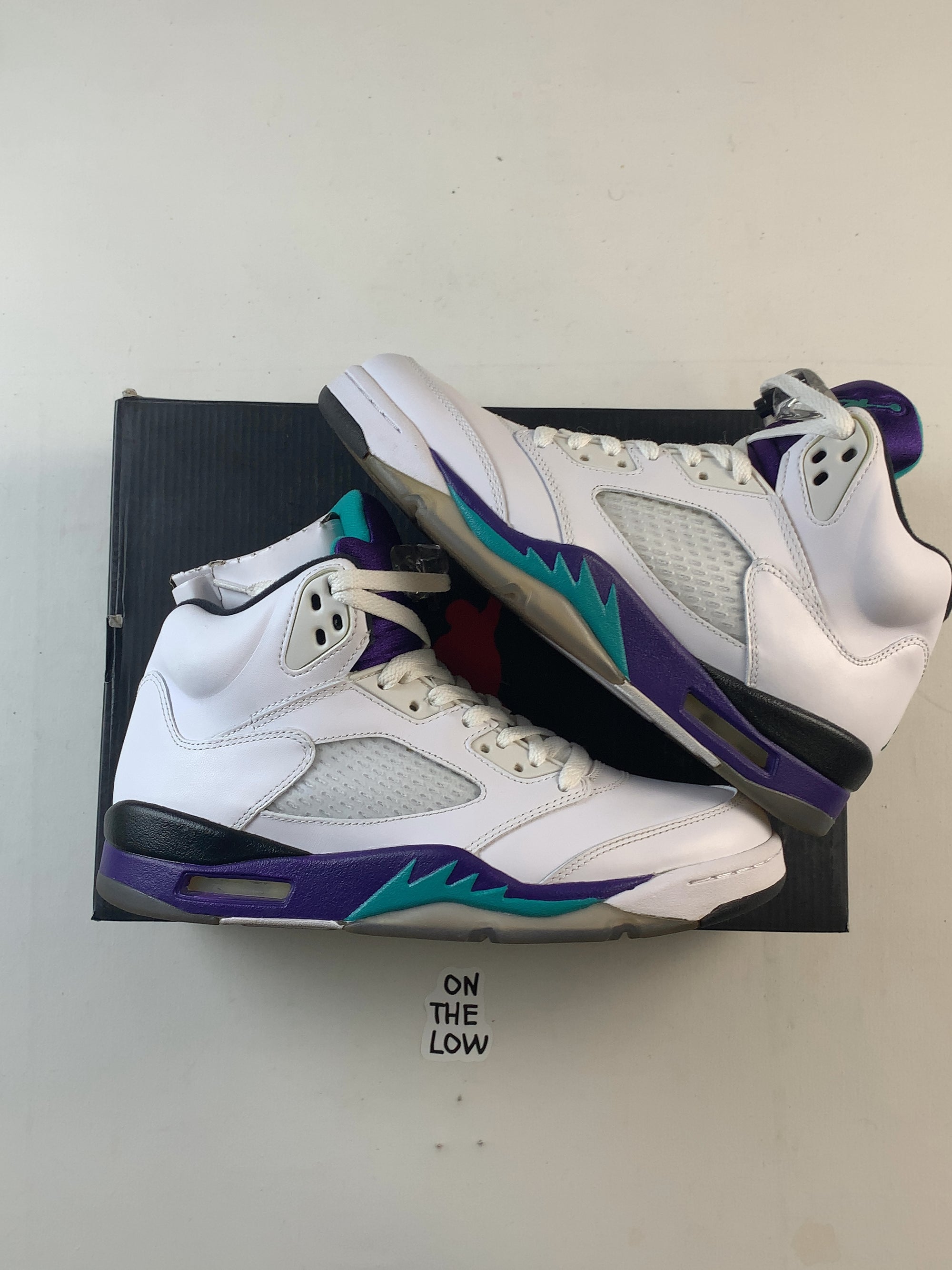 Jordan 5 Retro Grape (2013) (USED) — Drive 1q_xTSIdLYjtsra30P0-R_HFmrYEFR6Xm — photo 1