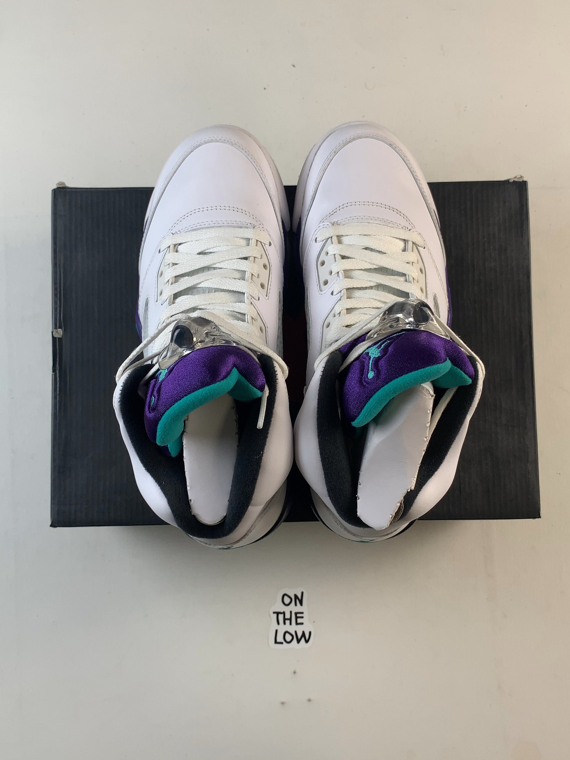 Jordan 5 Retro Grape (2013) (USED) — Drive 1uxKd1oSDb2b3mypKOysSMMjQhgjnTcIt — photo 4