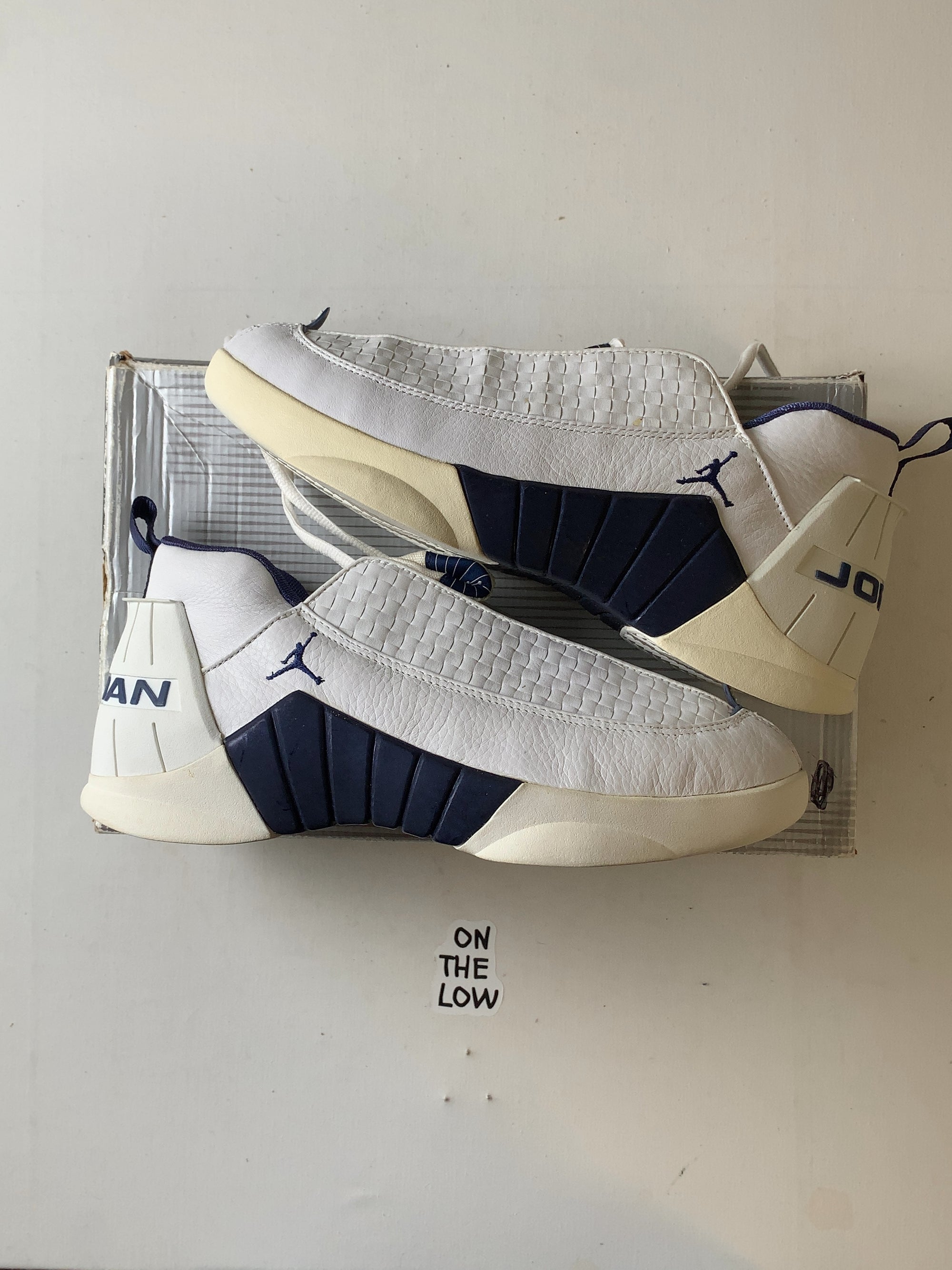 Jordan 15 OG Low Midnight Navy — Drive 15Fq5UxBi5jaa9yXjgsSxXdwM506_8K18 — photo 1