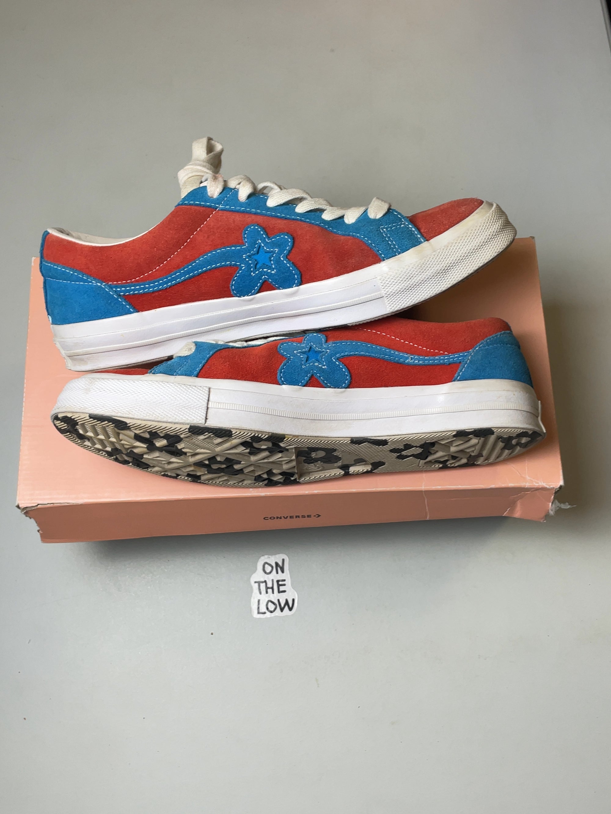 Converse One Star Ox Tyler the Creator Golf le Fleur Red Blue (USED)