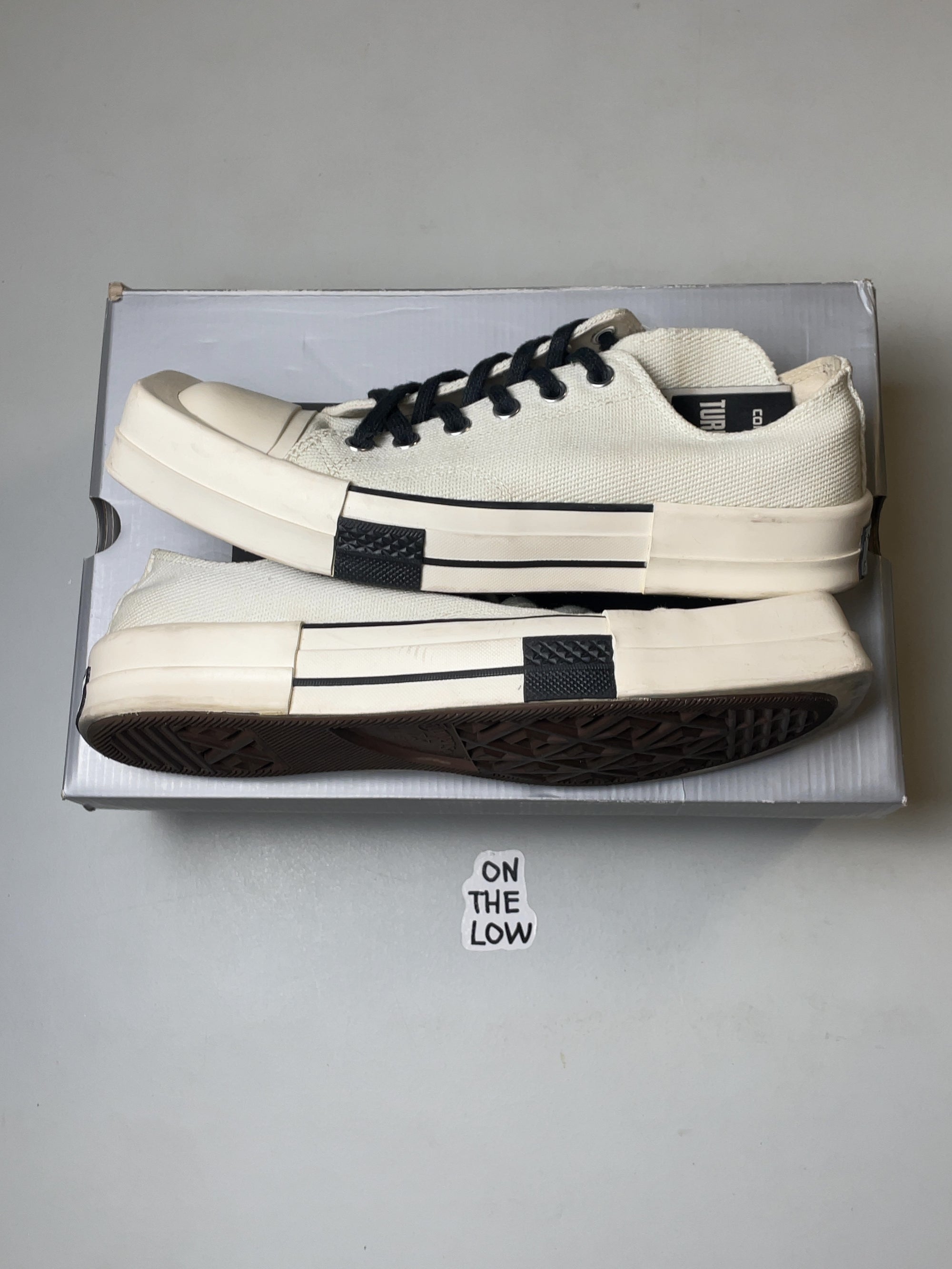 Converse Chuck Taylor All Star 70 Ox Rick Owens DRKSHDW White (USED)