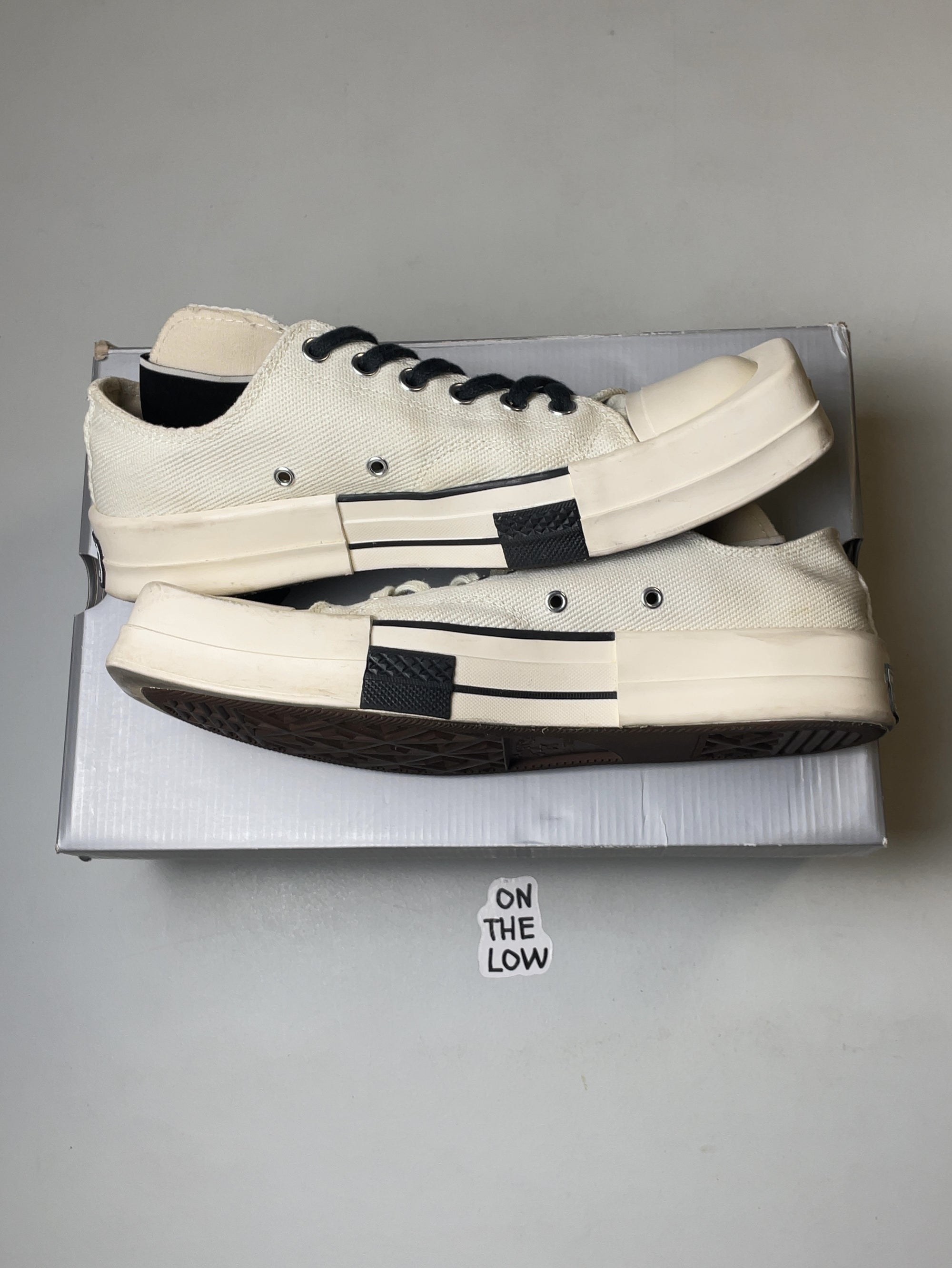 Converse Chuck Taylor All Star 70 Ox Rick Owens DRKSHDW White (USED)