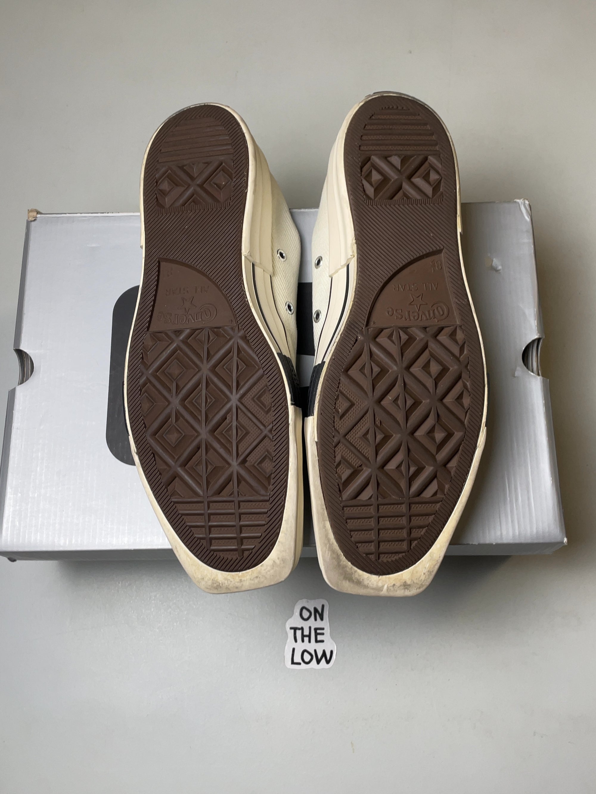 Converse Chuck Taylor All Star 70 Ox Rick Owens DRKSHDW White (USED)