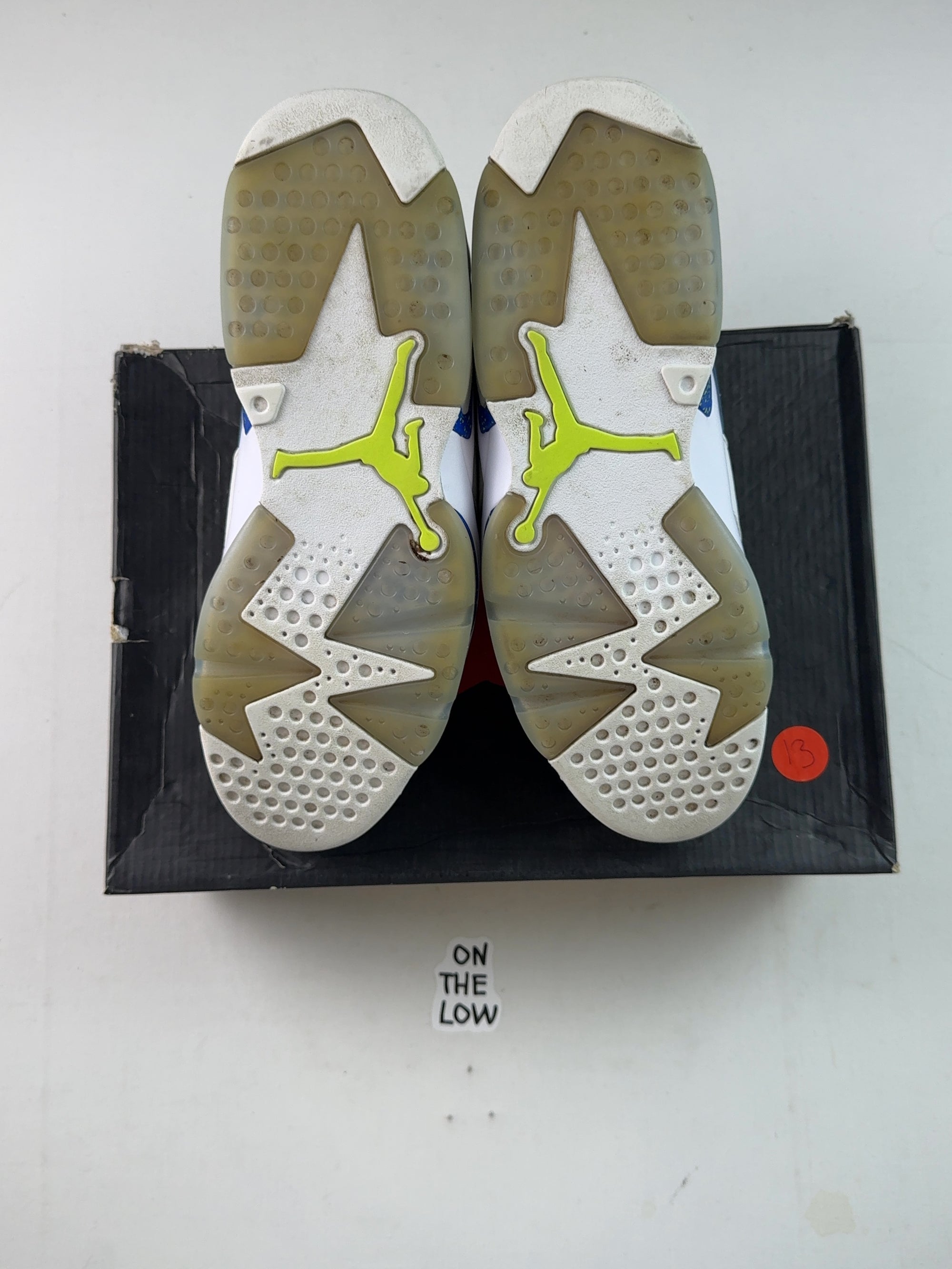 Jordan 6 Retro Low Ghost Green (USED) — Drive 14aeUcGBhc9Hv4ONTtTR0koEa-nUfREM1 — photo 6
