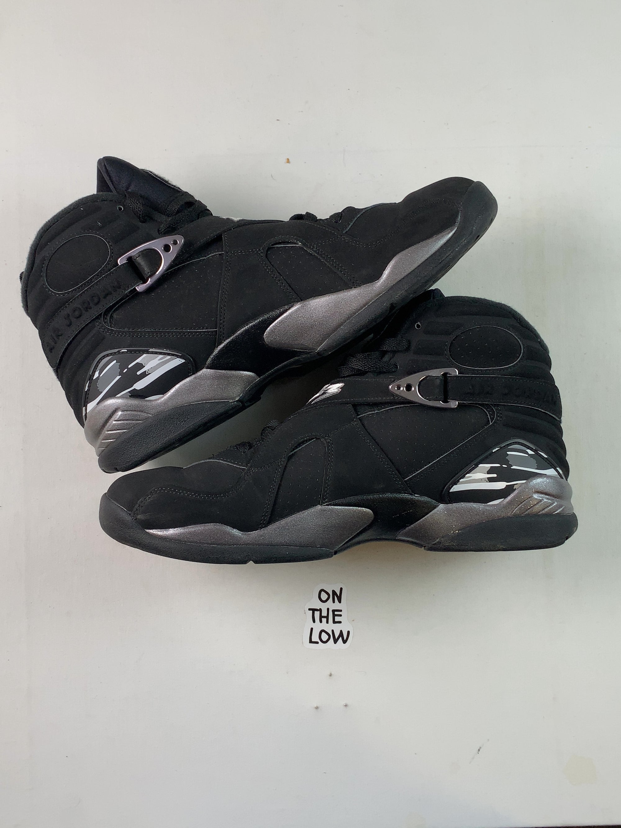 Jordan 8 Retro Chrome (2015) (USED) — Drive 1MwTsCTHiDDnXlWiSYqhlKXbsjRXeoYxR — photo 2