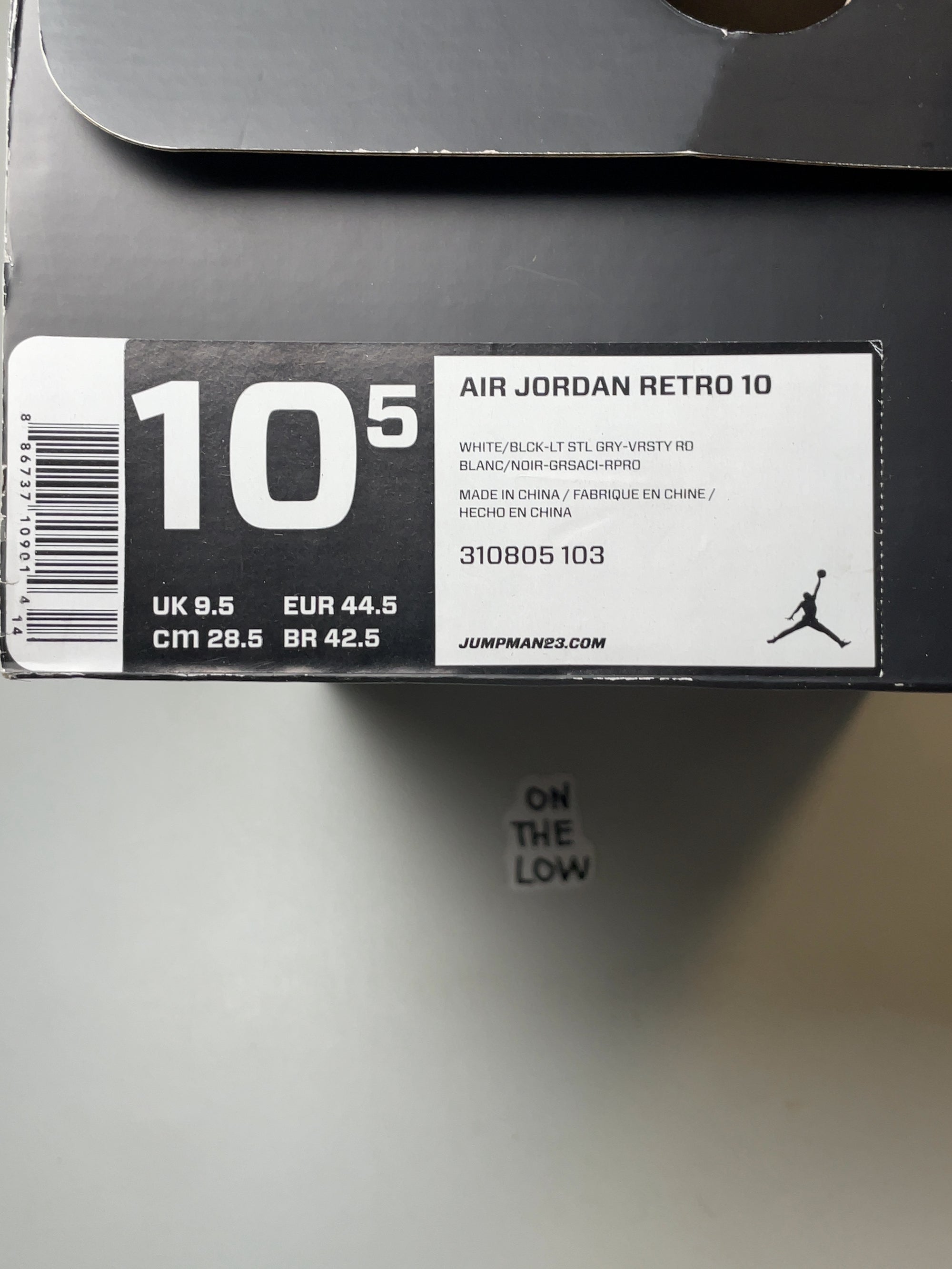 Jordan 10 Retro Steel (2013)