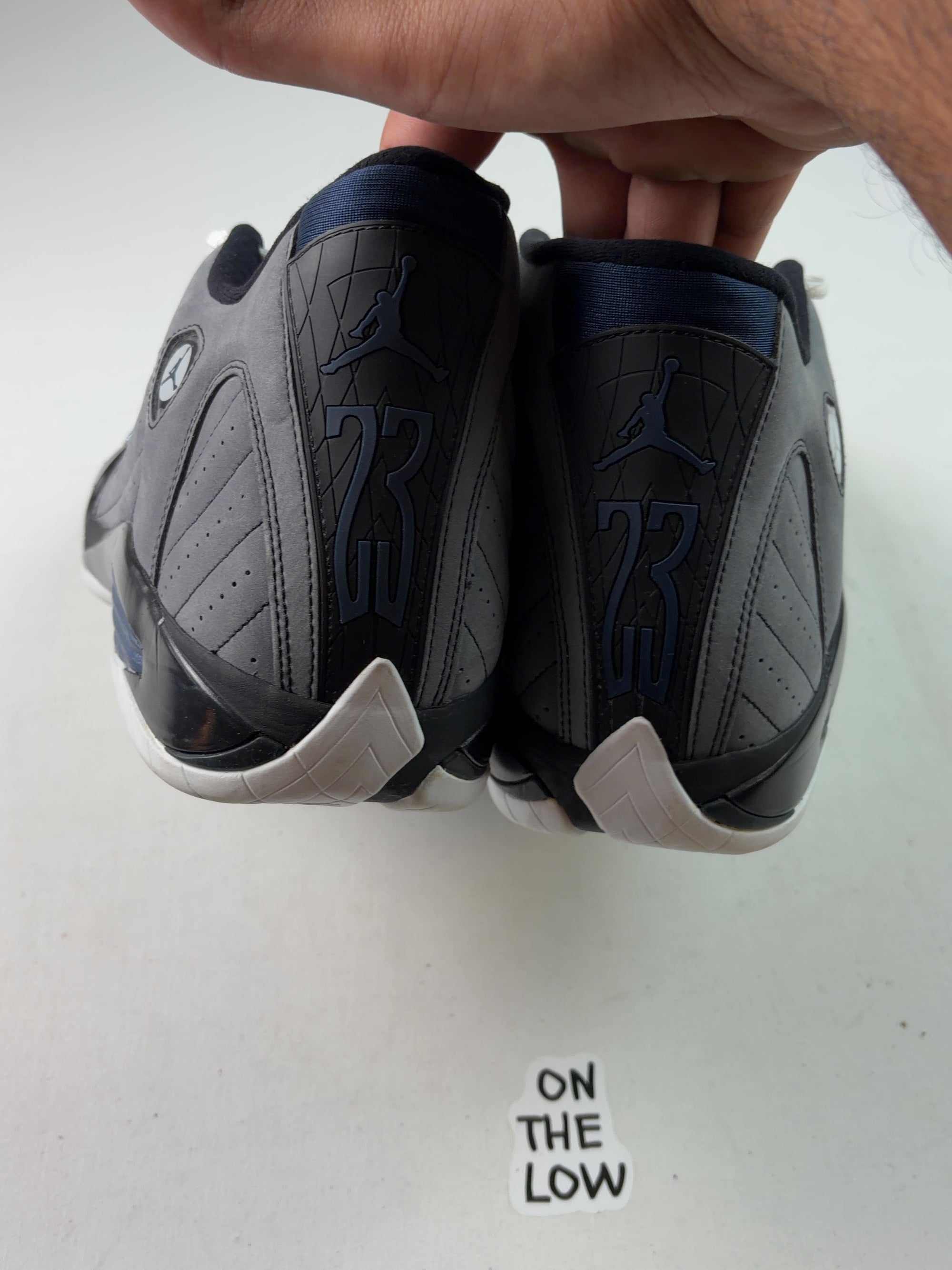 Jordan 14 Retro Light Graphite 2011 (USED) — Drive 1wULvnj03tQBaUBLtoXamxia0-jcNEpwT — photo 5