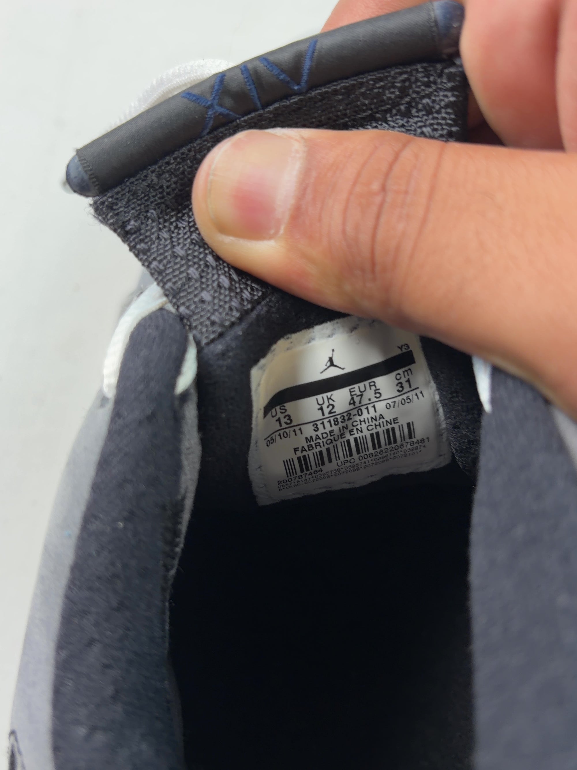 Jordan 14 Retro Light Graphite 2011 (USED) — Drive 183AQ_W3bn6g3EQatEFTFF6HvjYAxJGcZ — photo 7