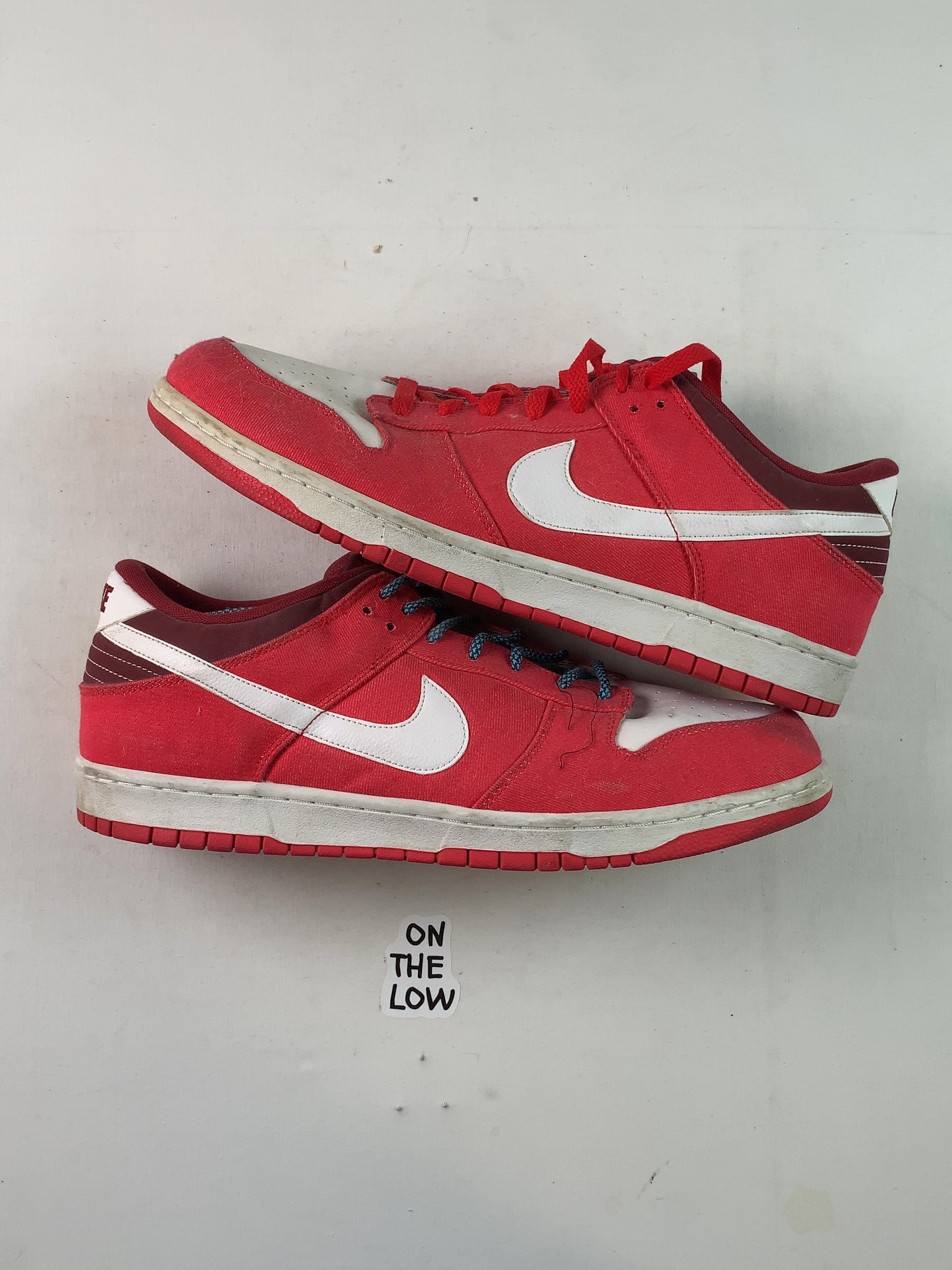 Nike Dunk Low Hyper Red White Team Red (USED) — Drive 1uNxbuumY-yK8e9ZmSiP3TiwFjMaoUzPB — photo 1