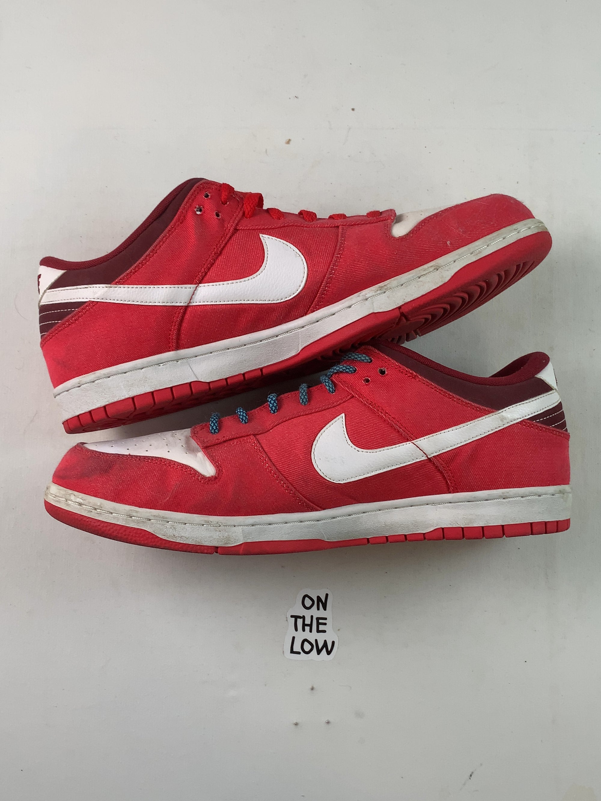 Nike Dunk Low Hyper Red White Team Red (USED) — Drive 128wqvY3WHz5KG-Ap96rkaHSRSEgfqyce — photo 2