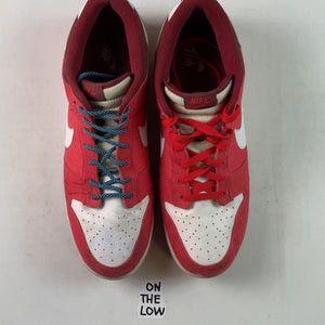 Nike Dunk Low Hyper Red White Team Red (USED) — Drive 1FFyMFHj7elhckwnxNKvBiIIe7nMBmmsb — photo 3