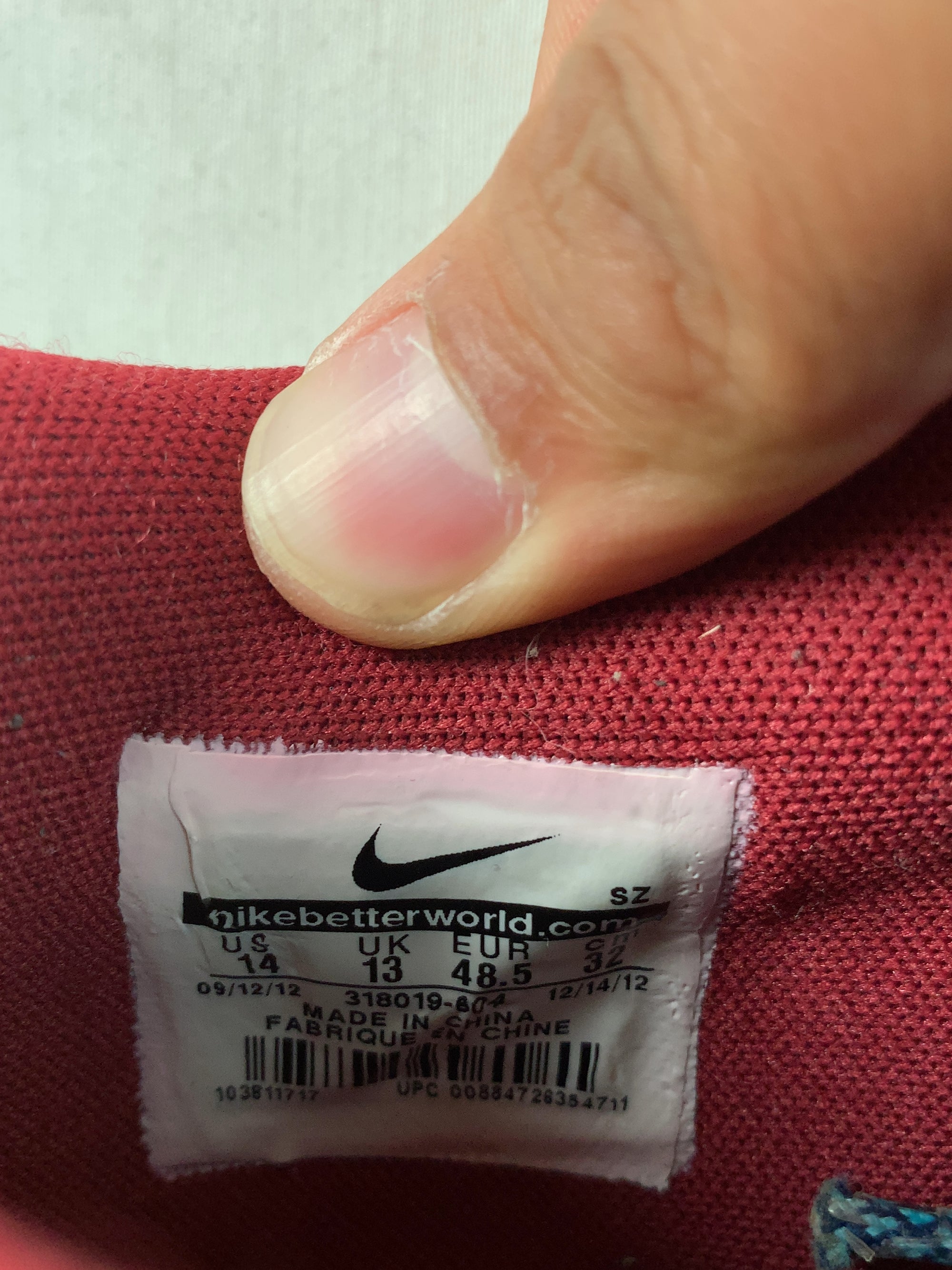 Nike Dunk Low Hyper Red White Team Red (USED) — Drive 1jpWZKNyhqSZHicNrnDKewK46MiGuM9Fd — photo 7
