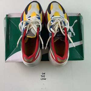 Puma RS-X3 Puzzle White Yellow (USED) — Drive 1ikyVIYkcbVAXHXO7TMWnl7phRePFIJJf — photo 4
