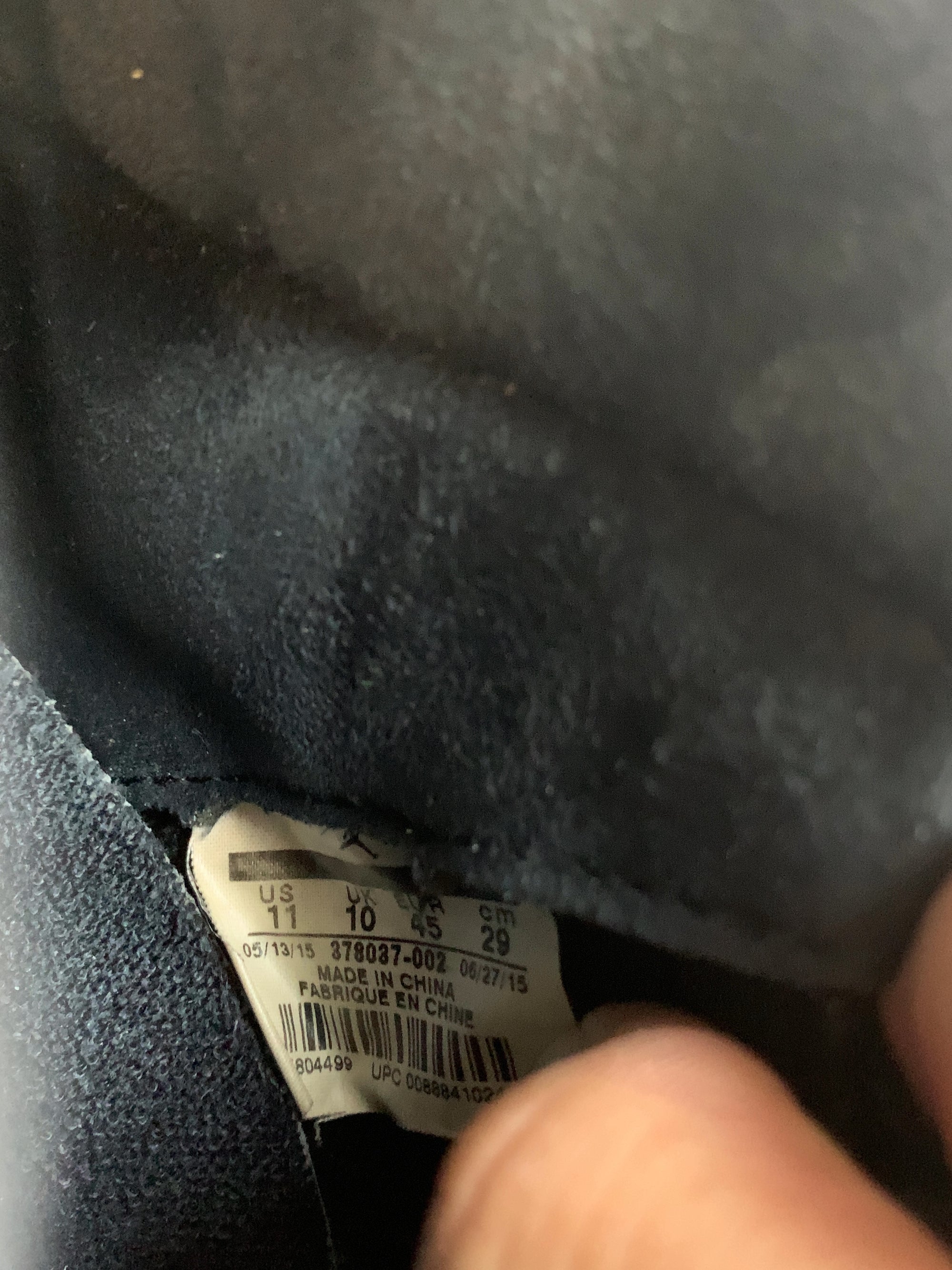 Jordan 11 Retro 72-10 (USED) — Drive 1S0EV3qYW4uvU6VHd2QPlgT0dFb-INl1K — photo 7