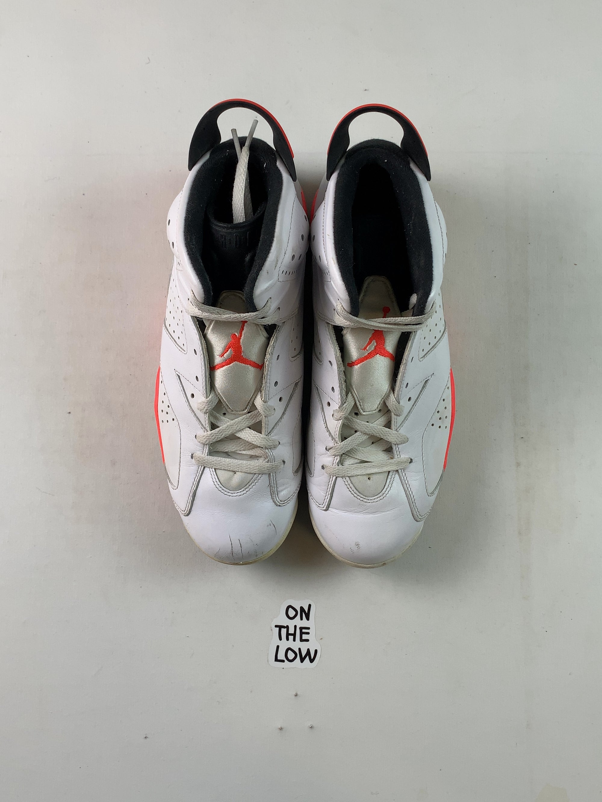 Jordan 6 Retro Infrared White (2014) (USED) — Drive 1-corPnJuXLTjEih3hJosj3FLqeuAGTeT — photo 3