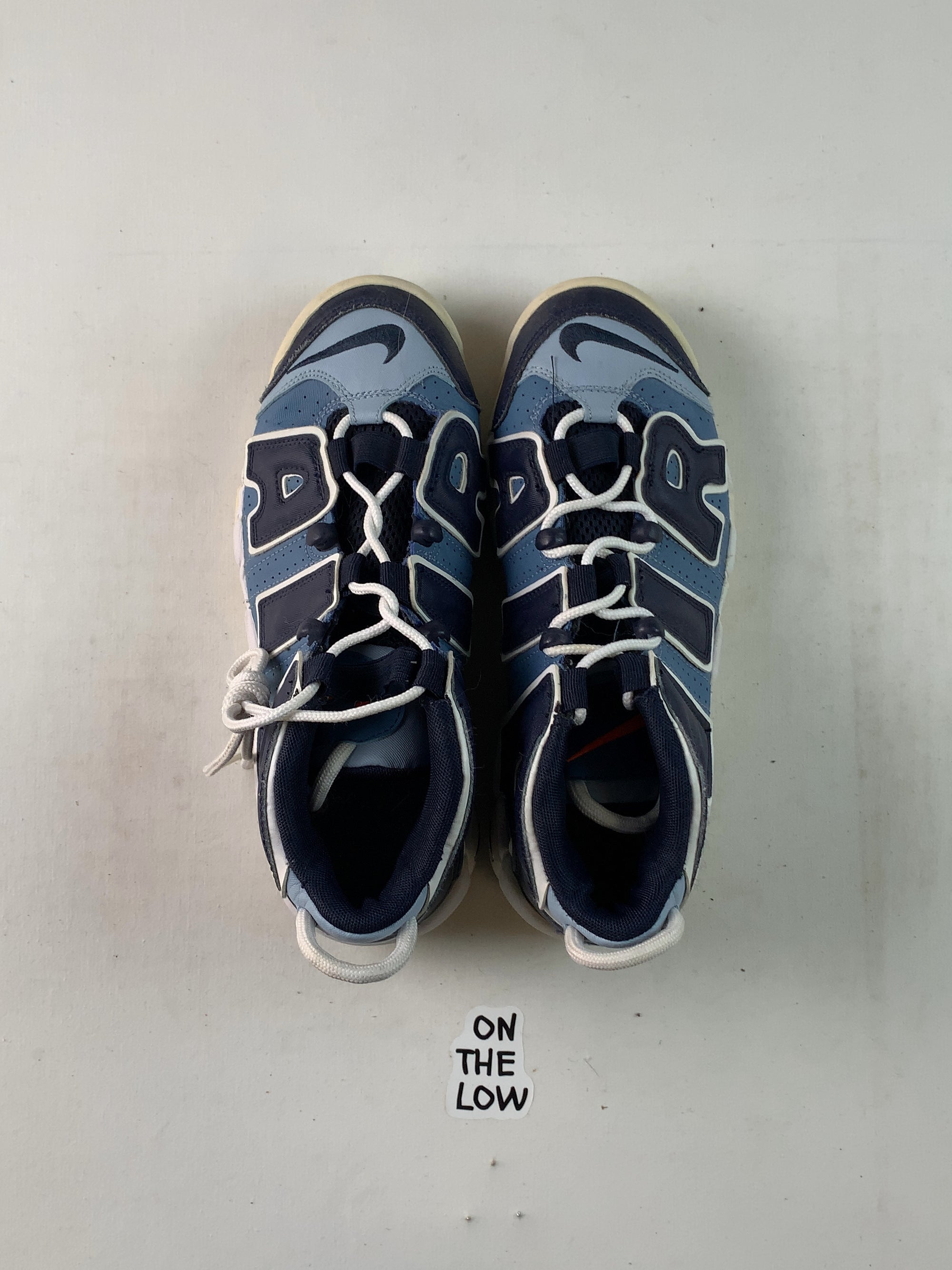 Nike Air More Uptempo Denim Blue (GS) (USED) — Drive 1kAhrB4iqlHi3wuj3LgCx59y1AIhRZSmb — photo 4