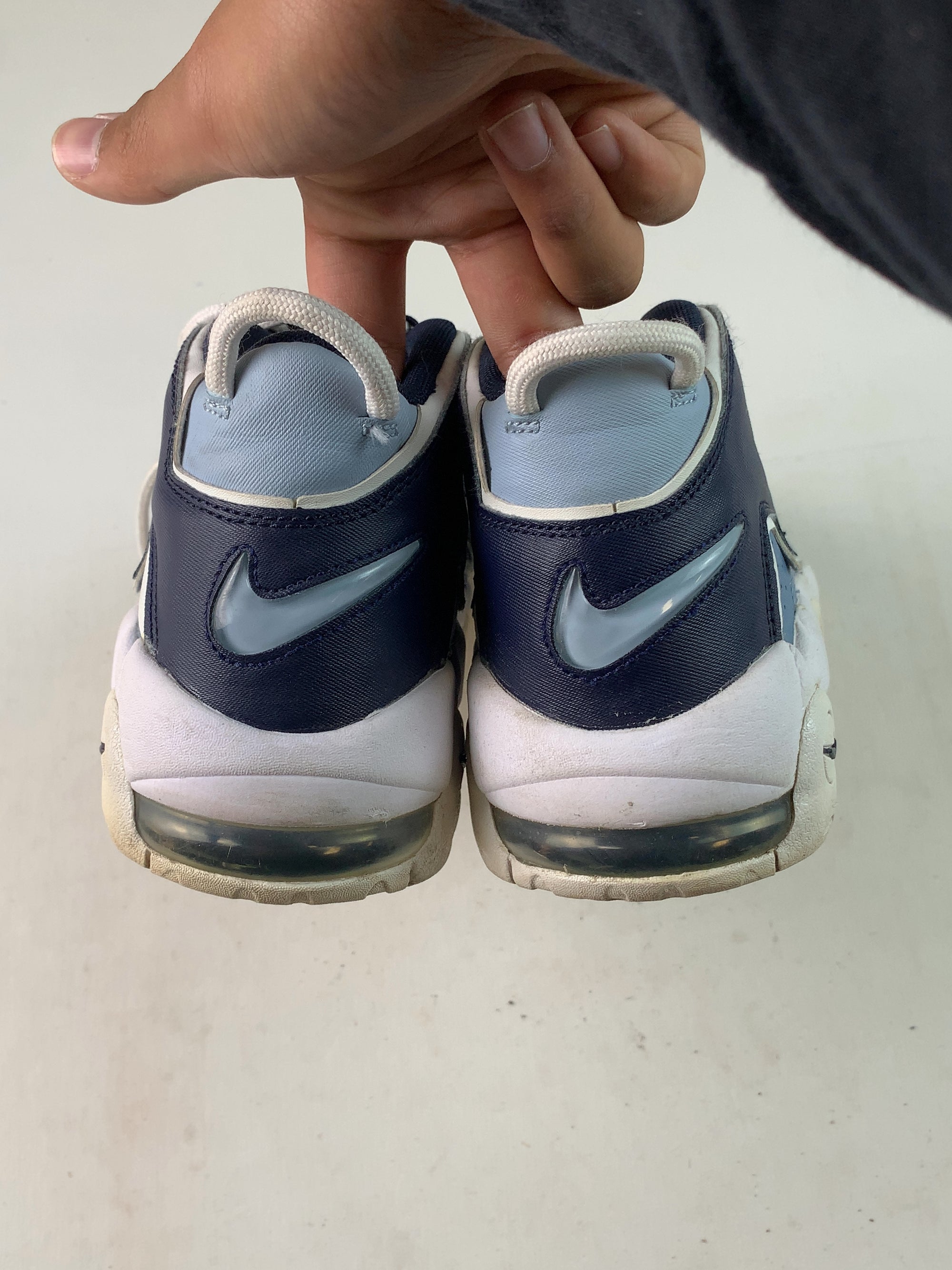 Nike Air More Uptempo Denim Blue (GS) (USED) — Drive 1wlh4S3krAiNdgtFcEoVQIEyYLzvNcjNr — photo 5