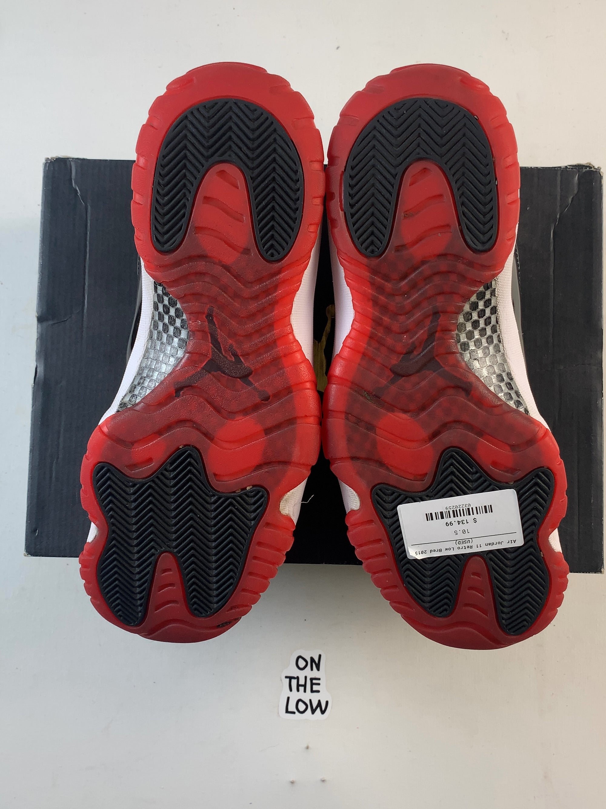 Jordan 11 Retro Low Bred (2015) (USED) — Drive 1r-6NzK9Yrps_OftsvrRA0yG3tRGKtEmg — photo 6