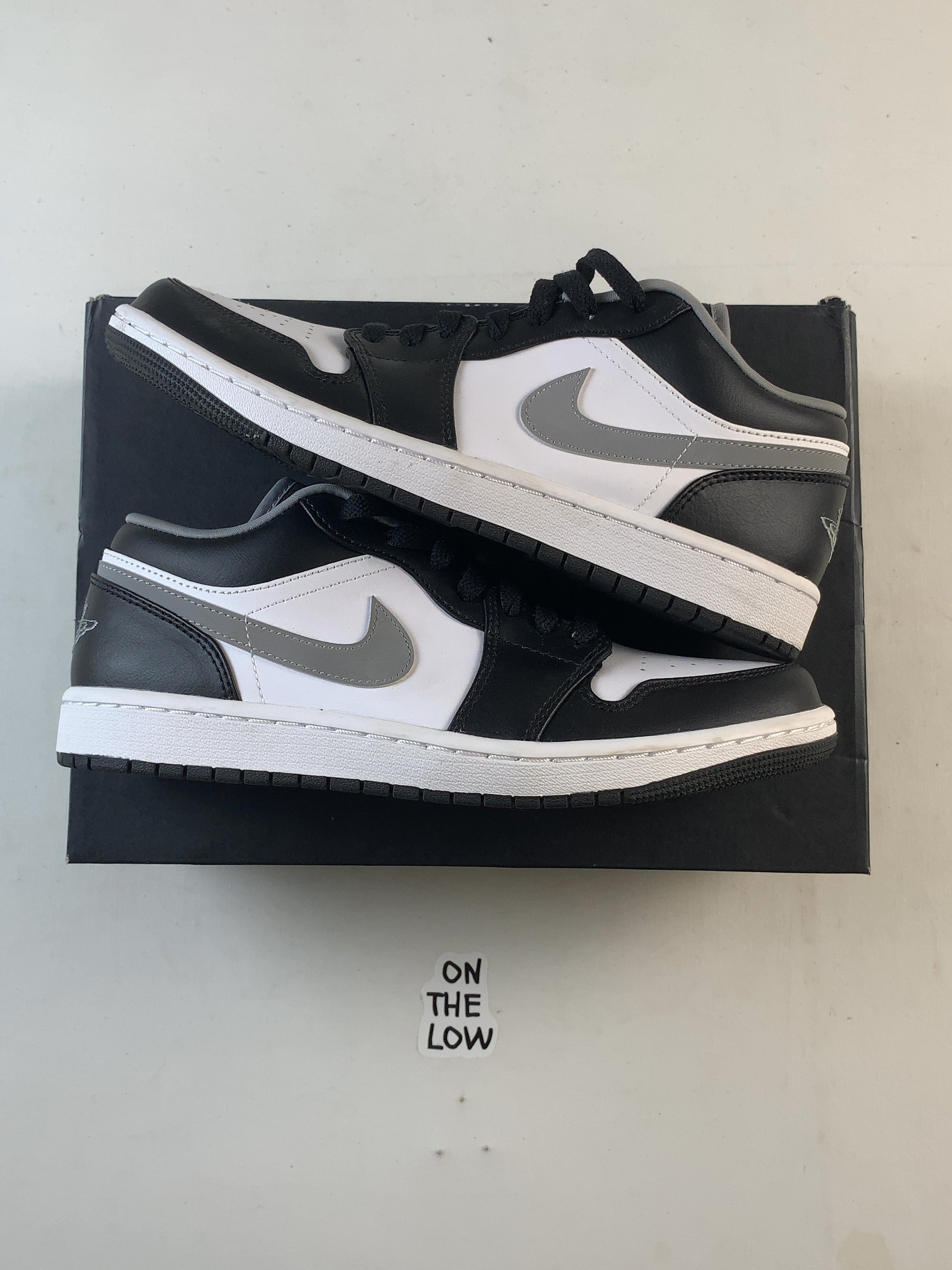 Jordan 1 Low Black White Grey — Drive 1ExRxeQjLrak8Ub583irf1jN_E6tyI7-g — photo 1