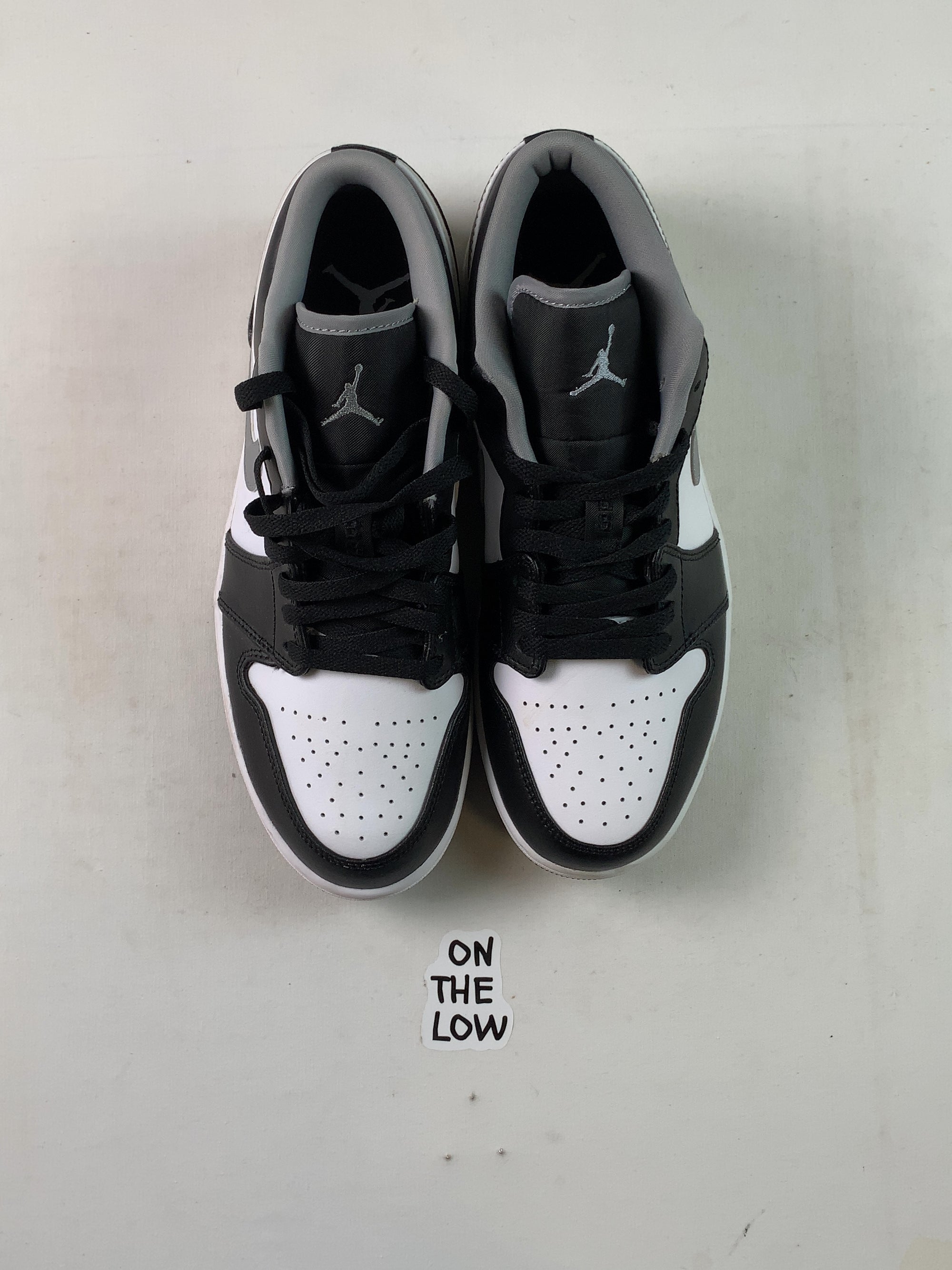 Jordan 1 Low Black White Grey (USED) — Drive 1ign7xOkCMisz1QnQT32zpmcfsycMsru_ — photo 3