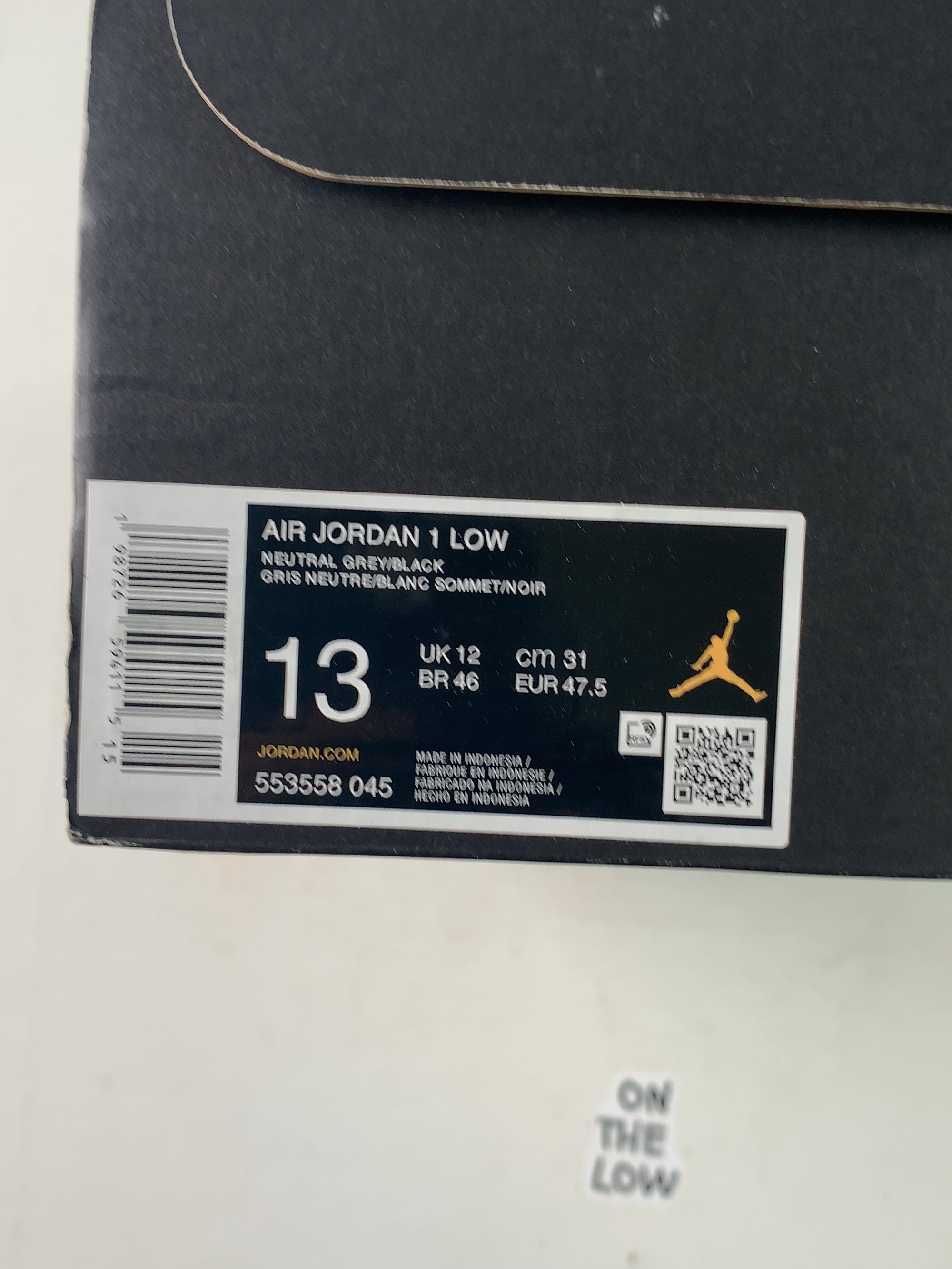 Jordan 1 Low Neutral Grey Infrared — Drive 1kpZwUMKLS0Qs_x-djKxs4mxo6K95W3Tt — photo 7