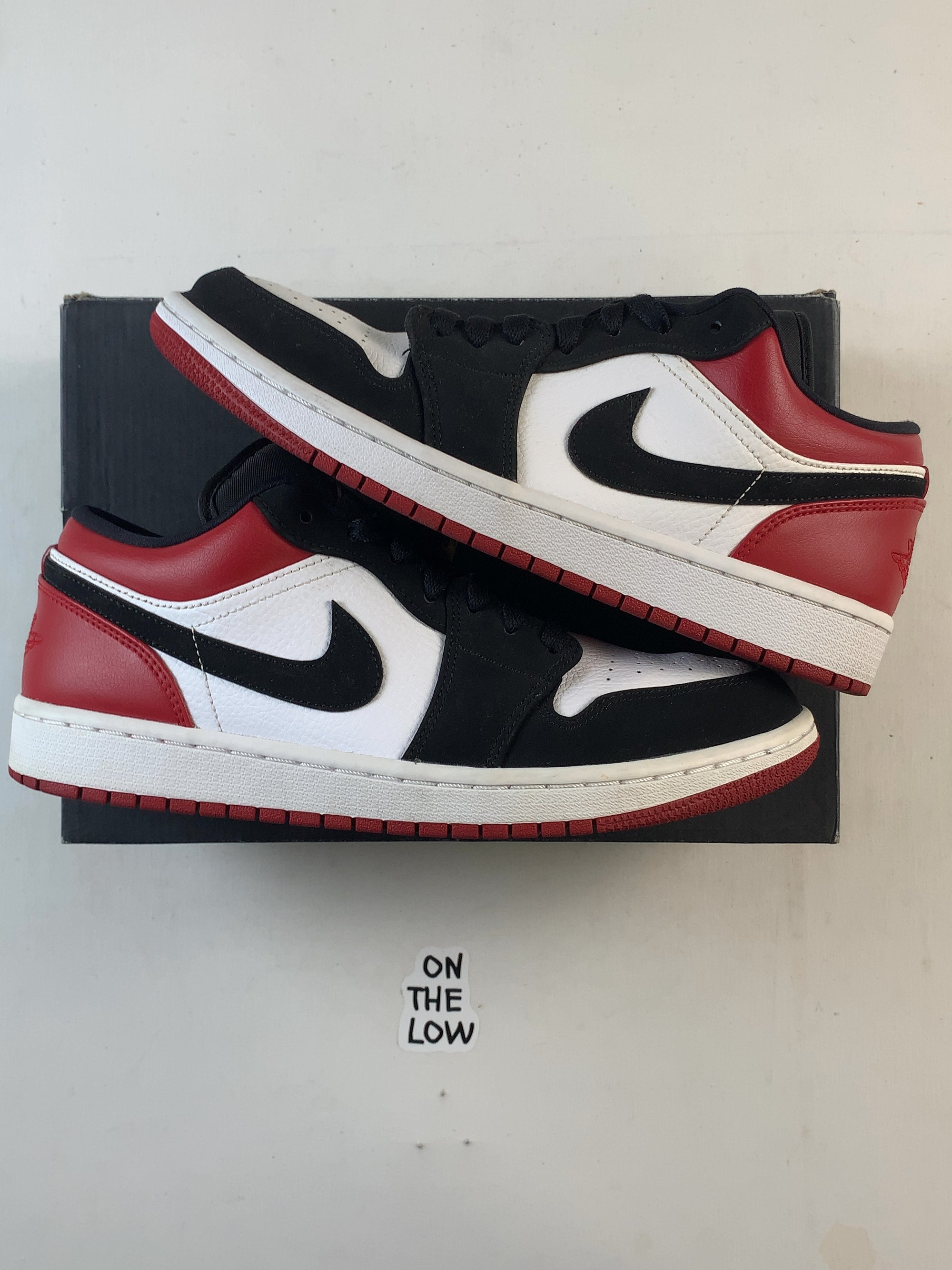 Jordan 1 Low Black Toe (2019) (USED) — Drive 1n9UAeFYqb-cIA5Hul-rnTrz91jRqzuIv — photo 1