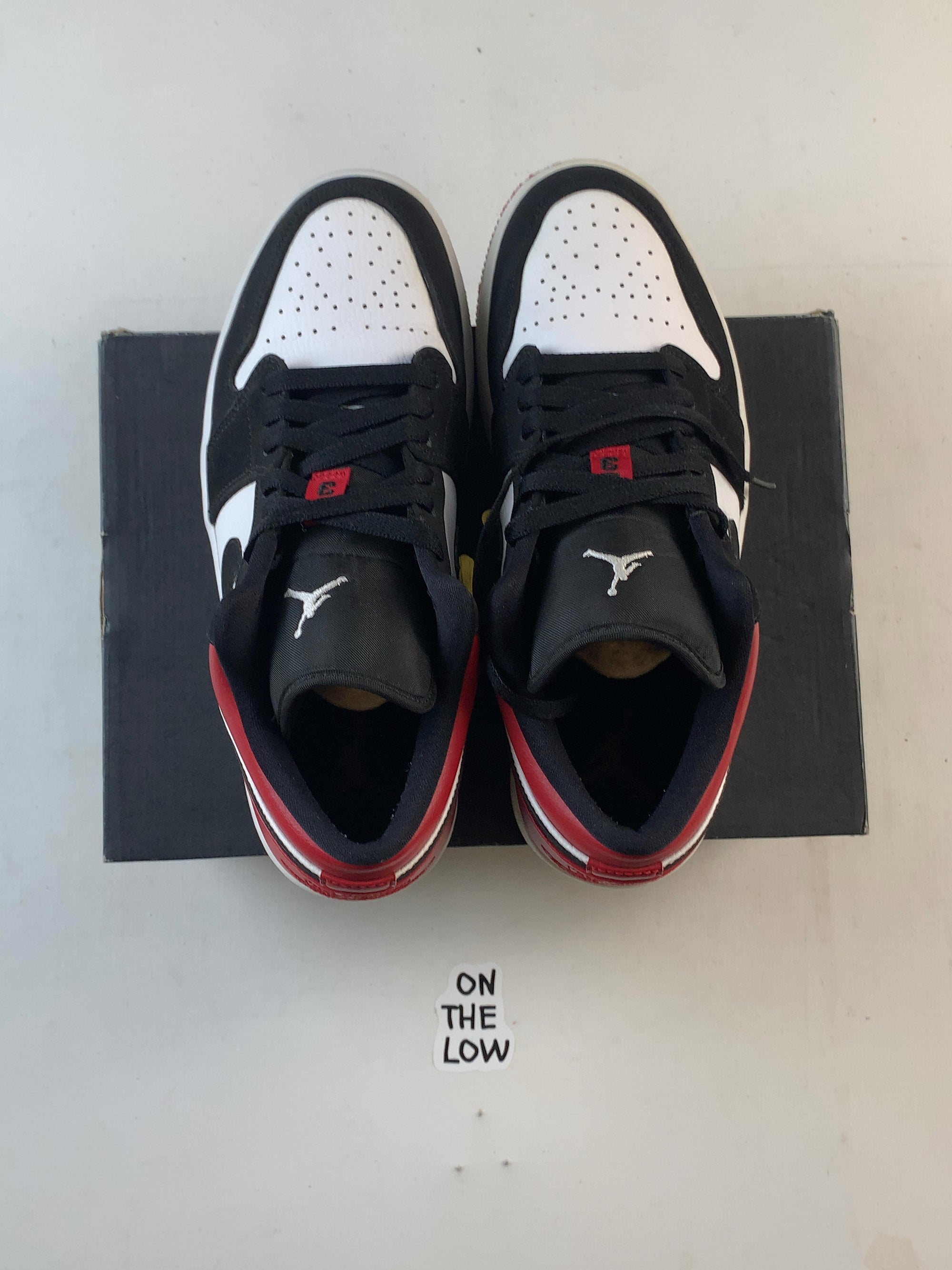 Jordan 1 Low Black Toe (2019) (USED) — Drive 1VMXWU1L0g5I2hO0d5fajdW8_eTI_Dlxj — photo 4