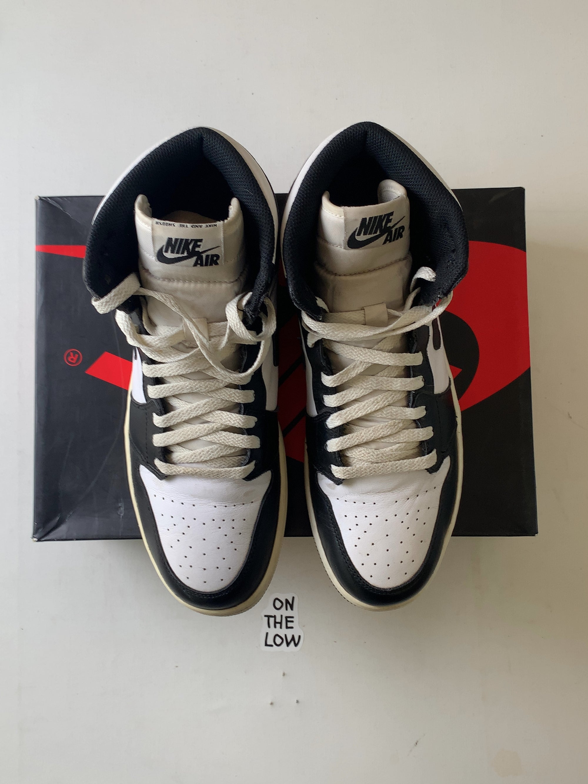 Jordan 1 Retro Black White (2014) (USED) — Drive 14qJMpxVOCWhyj3CCUDL0V9TMoZE8zOj7 — photo 3