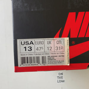 Jordan 1 Retro Black White (2014) (USED) — Drive 1dVKrtx3R__fuV19Ak3Xn7xx4grpRMqca — photo 7