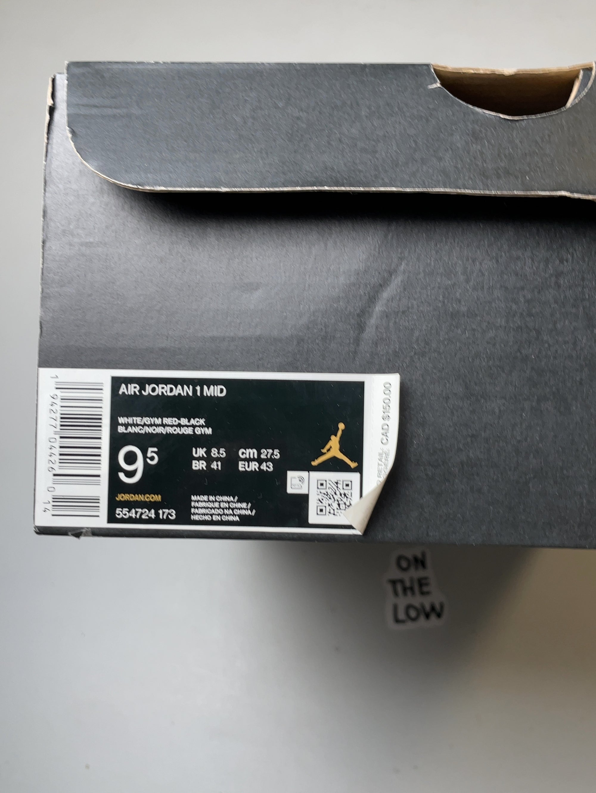 Jordan 1 Mid Chicago (2020) (USED)