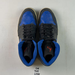 Jordan 1 Mid Royal Paint Splatter (USED) — Drive 1fBdtBY7nCQdTICsgd5Ov5nQB9Qmq8g_H — photo 4
