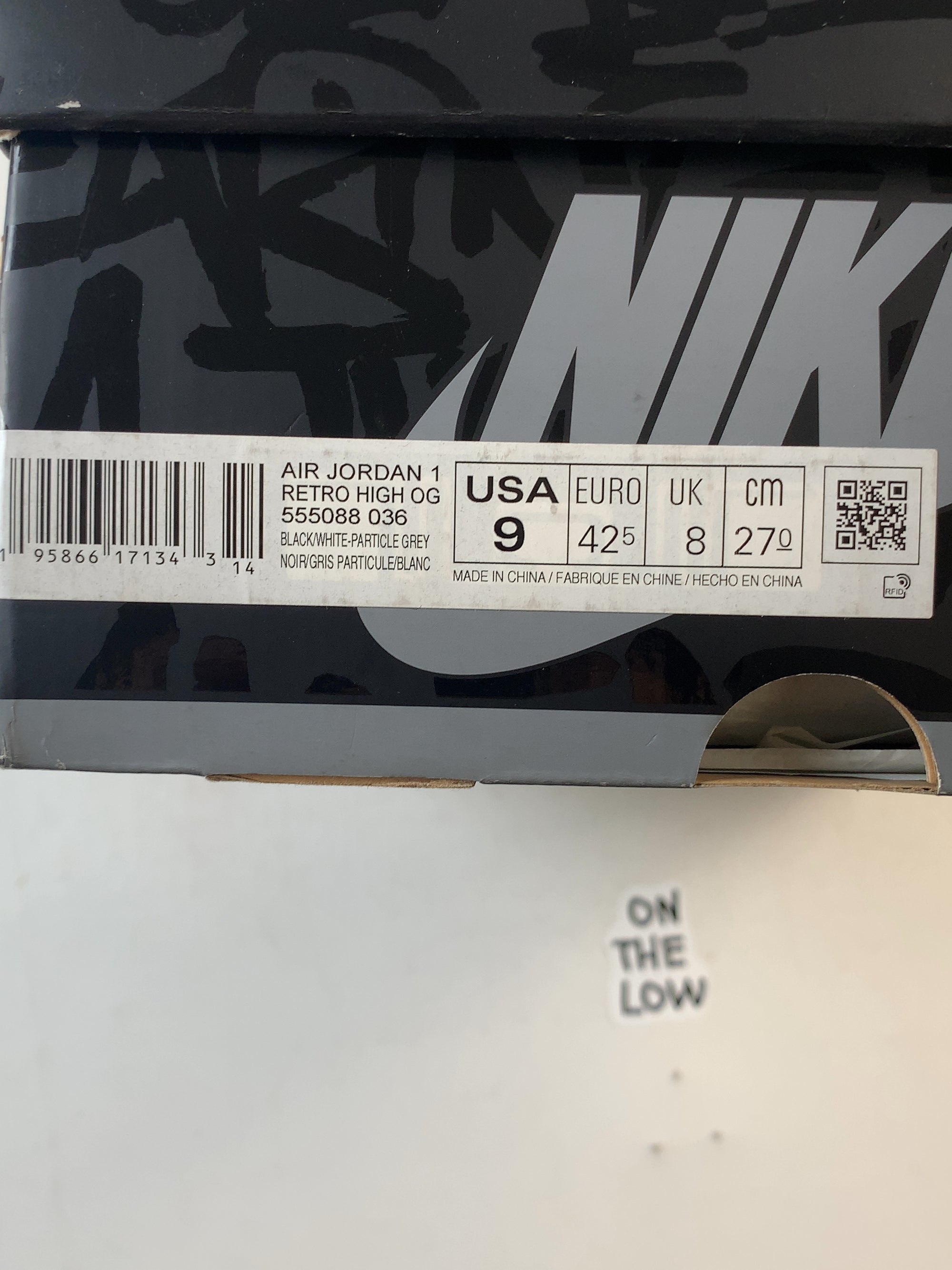 Jordan 1 Retro High OG Rebellionaire (USED) — Drive 1ksJyUUKBV4nQItvjW-dfSTxXAmCFDNtl — photo 6