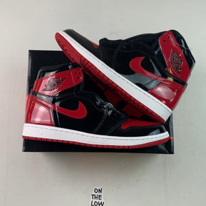 Jordan 1 Retro High OG Patent Bred — Drive 1bNSihwiMpr5vgrBgRf4yHUPXWURUFQ0O — photo 1
