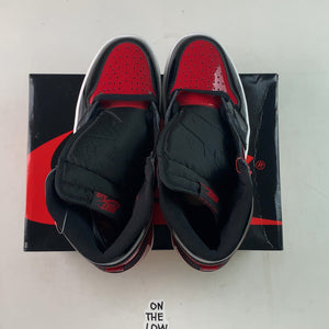 Jordan 1 Retro High OG Patent Bred — Drive 1QJbdQKoX0ycJTKPNulNC2UcyCZwa5jLF — photo 4