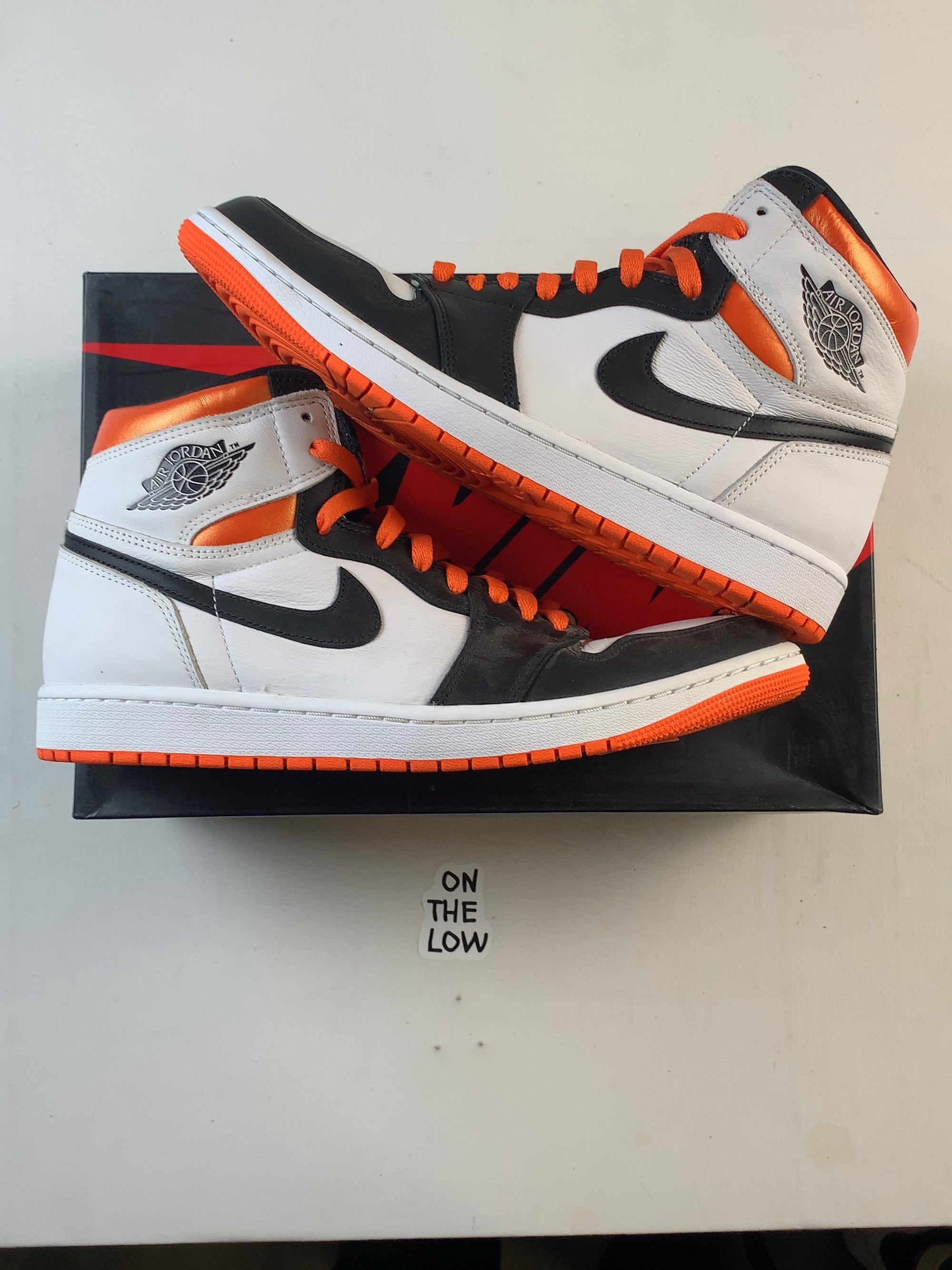 Jordan 1 Retro High Electro Orange (USED) — Drive 1fN0Lii6IItpso5dpciR4YLHuvoA5Gqfc — photo 1