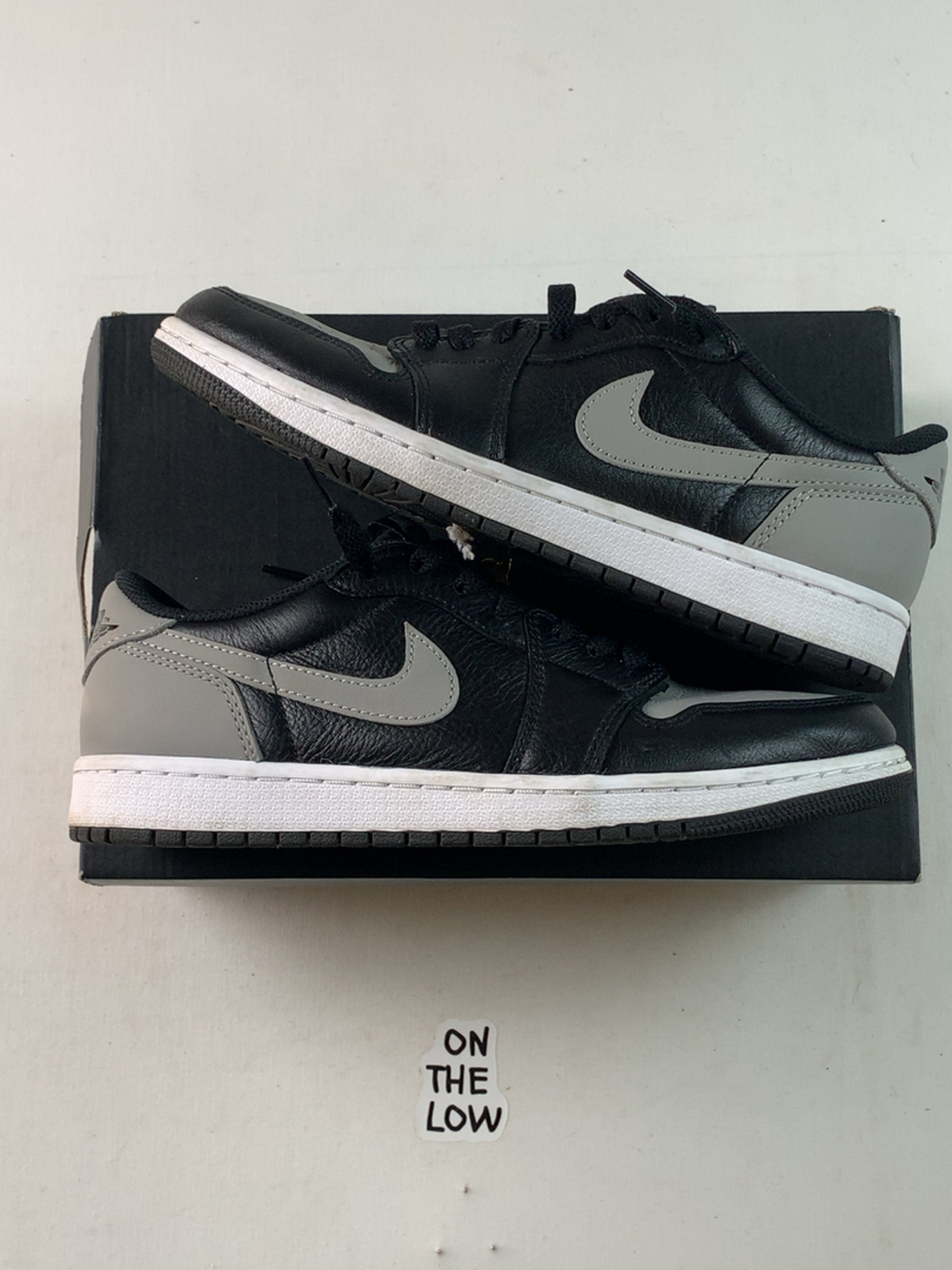 Jordan 1 Low Shadow (USED) — Drive 19gVlaEsj4dm1RZAYp5AZgxbqJB8z4AoI — photo 1