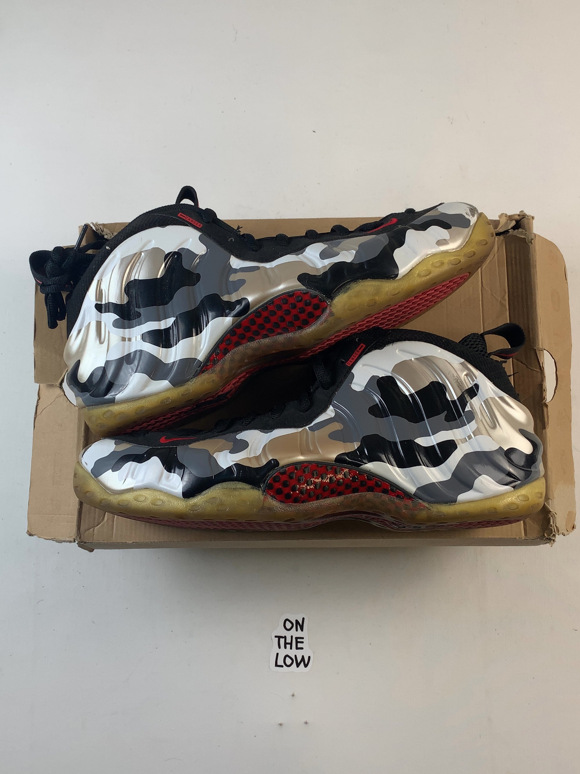 Nike Air Foamposite One Fighter Jet (USED) — Drive 1AFxrbYm1rkk7b1Mf5_DV9xiXea5-CGxV — photo 1