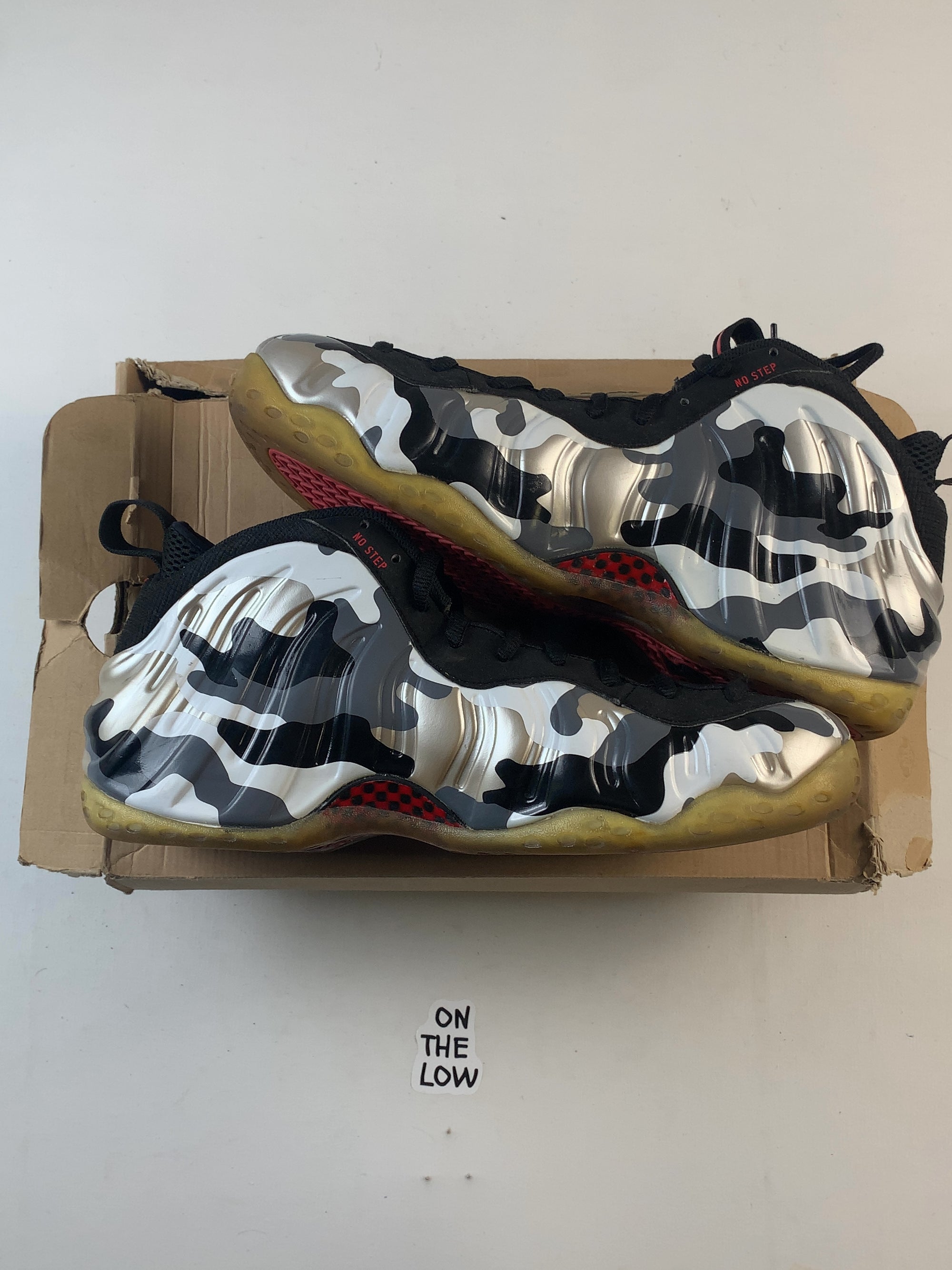 Nike Air Foamposite One Fighter Jet (USED) — Drive 1Hq5AD-D4IrHNAHrij1tofVwxtVwNhE2G — photo 2