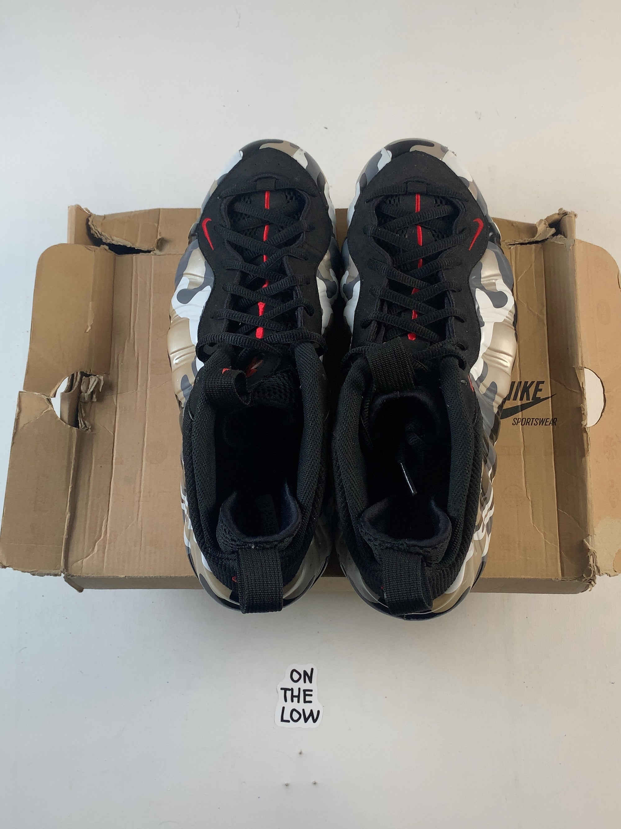 Nike Air Foamposite One Fighter Jet (USED) — Drive 11ggF_yHTQpsYgNsw1nxdzDo3Ly6_8xyw — photo 4