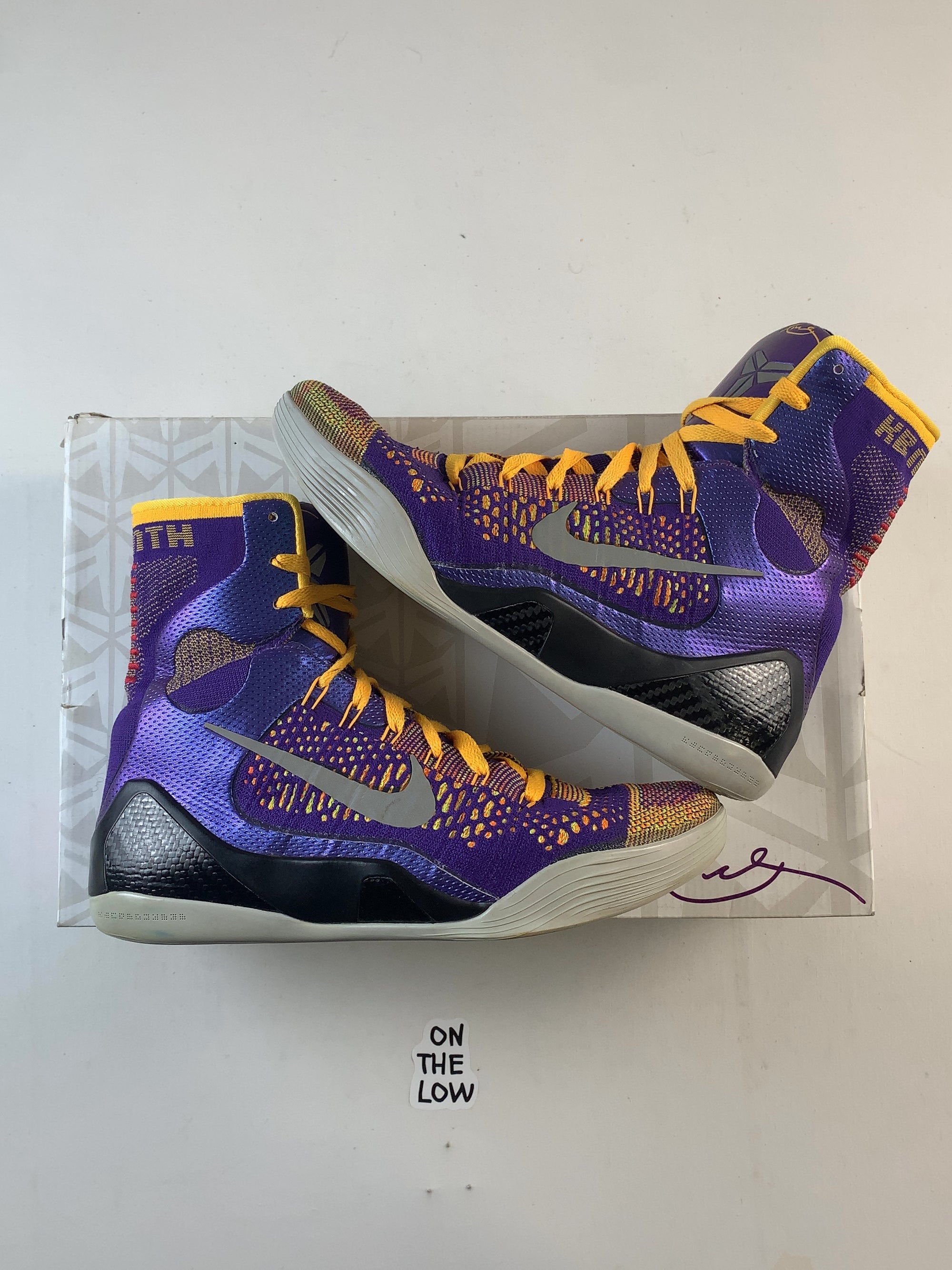 Nike Kobe 9 Elite Team Showtime (USED) — Drive 1uIGjQh6hfQwY8RXyuxxHTxA2HiJm6Hja — photo 1