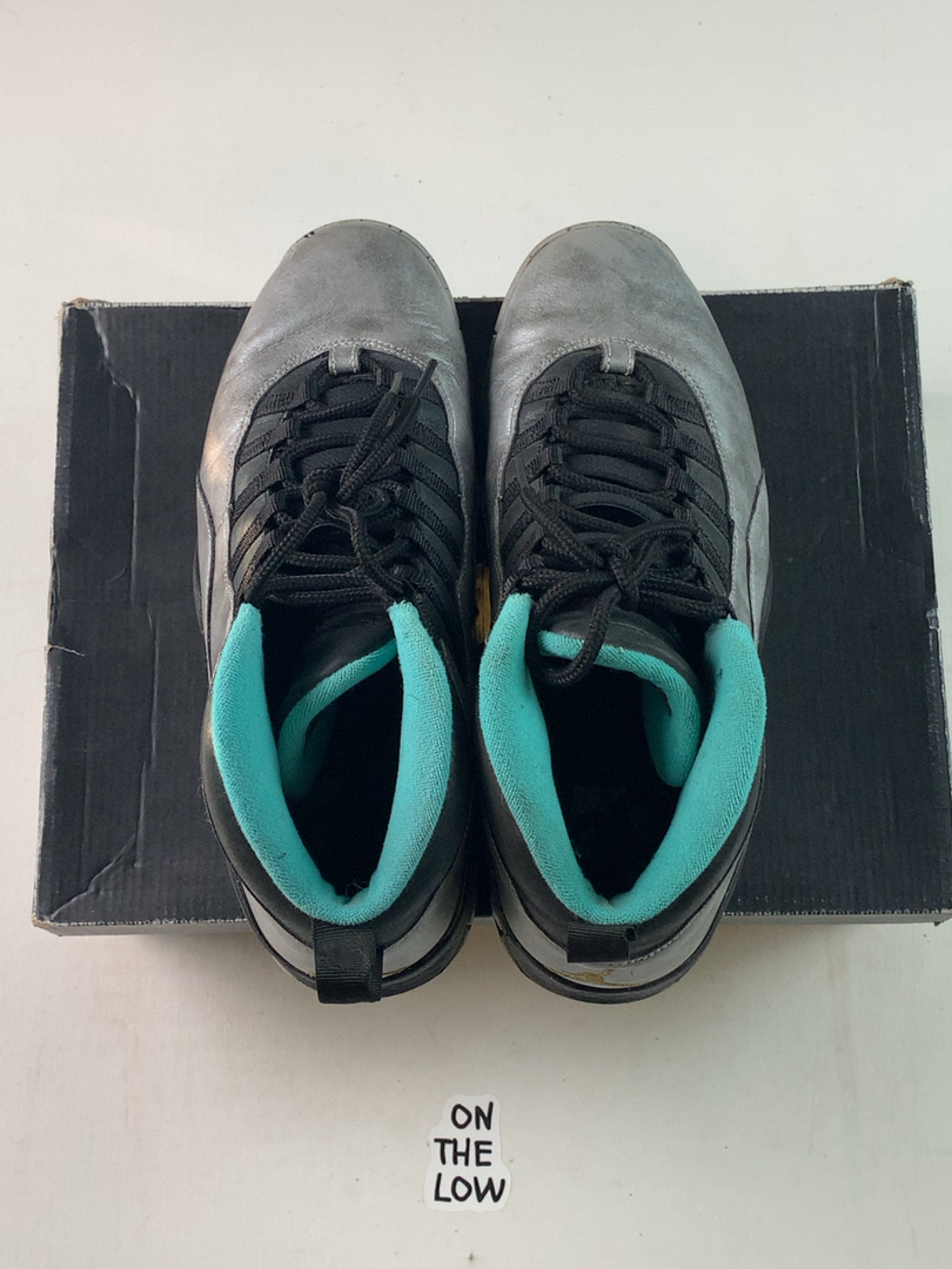 Jordan 10 Retro Lady of Liberty 30th Anniversary (USED) — Drive 1c9uGcET76ZYQh_XRilO0KIbJmnuEw3iU — photo 4