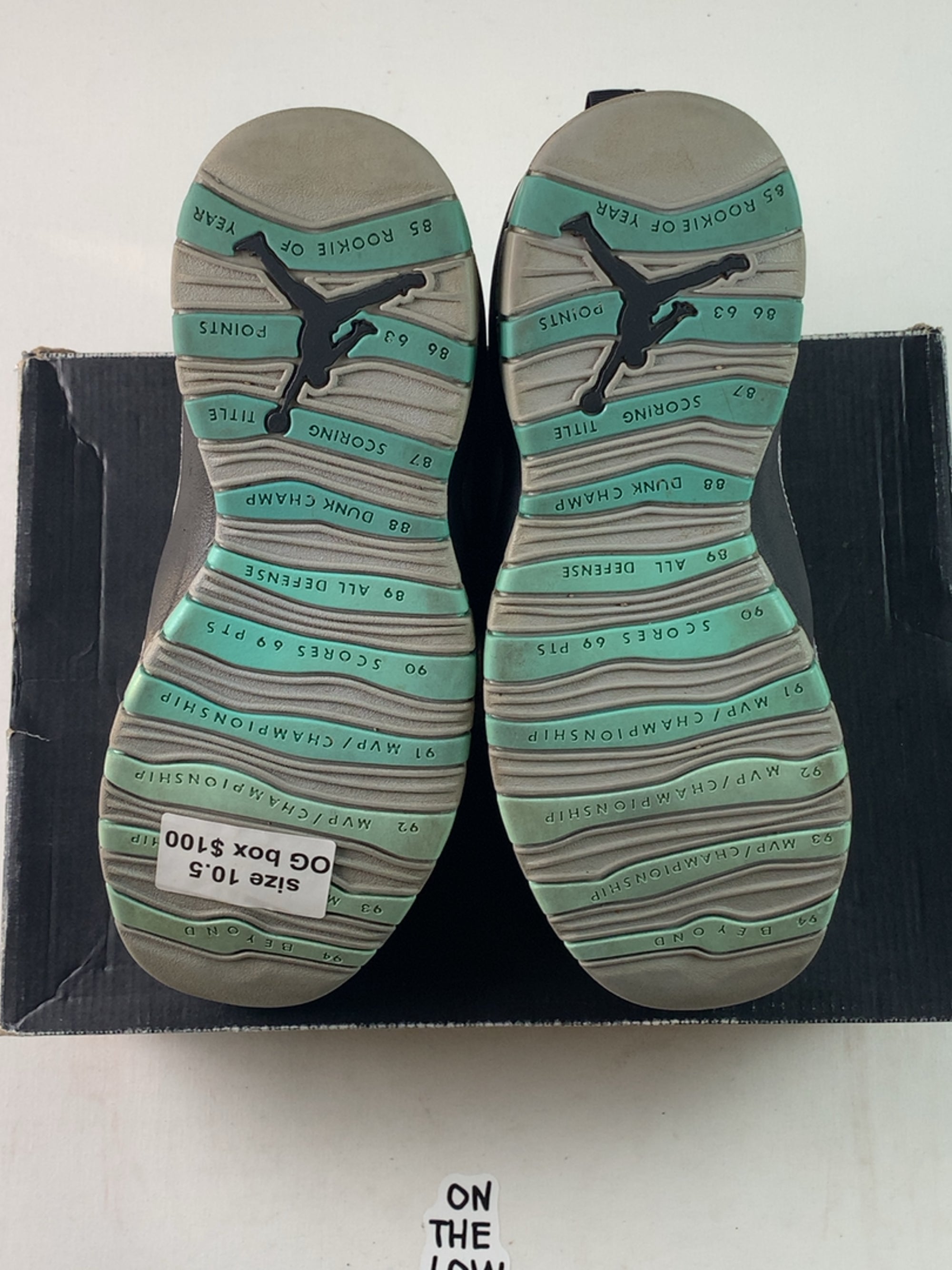 Jordan 10 Retro Lady of Liberty 30th Anniversary (USED) — Drive 1HBPnOBaErDu-qup4YLGN8-mAEG0sv3uL — photo 6