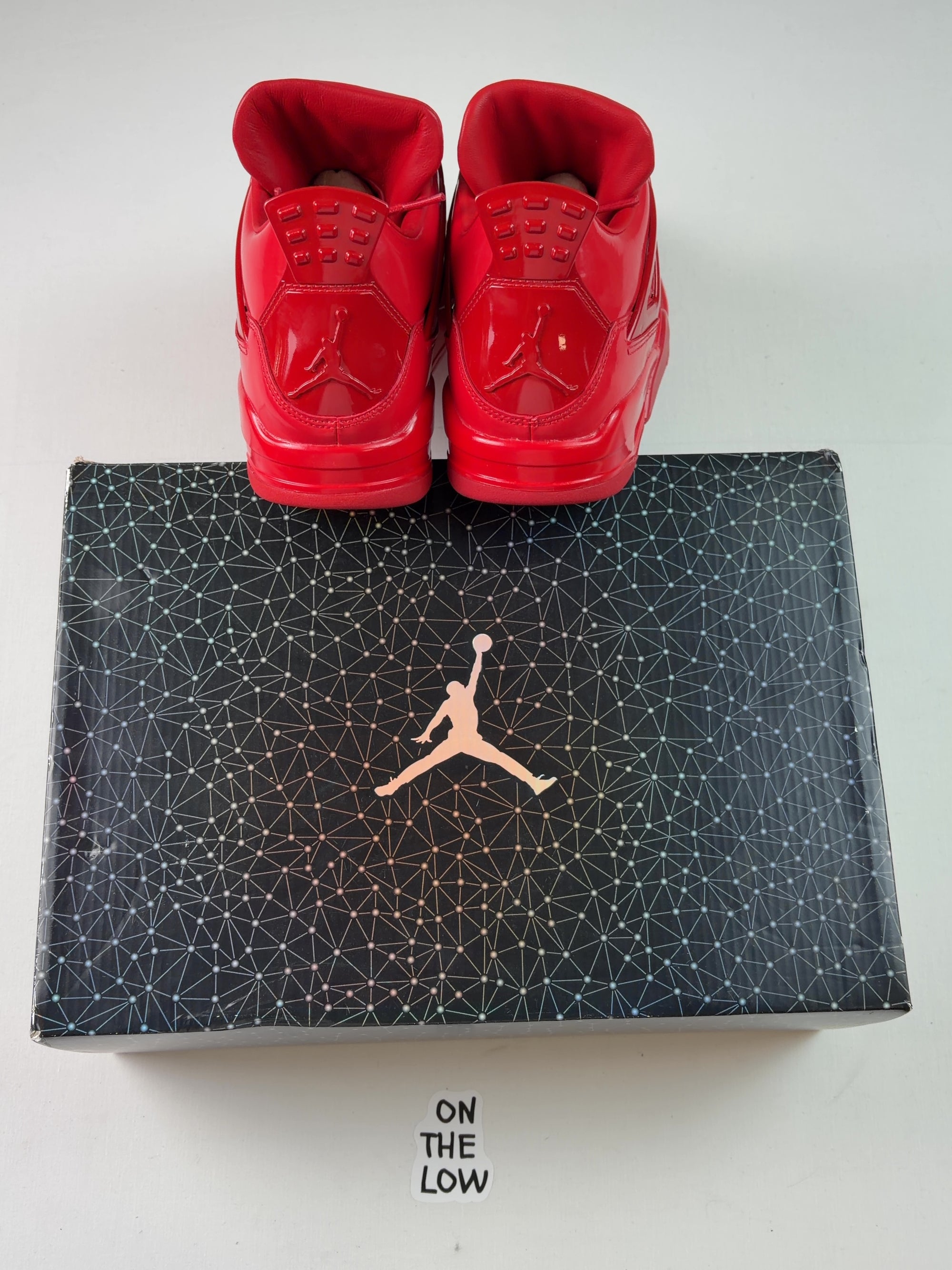 Jordan 4 Retro 11Lab4 Red — photo 5